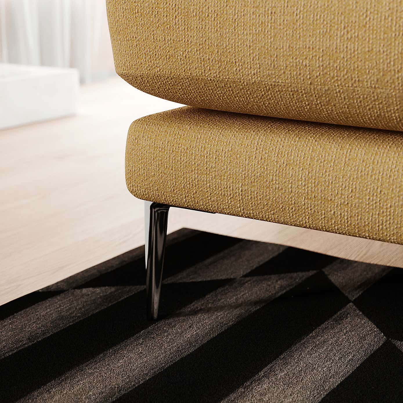 Lawson Chunky Tonal Weave 4 Seater Sofa