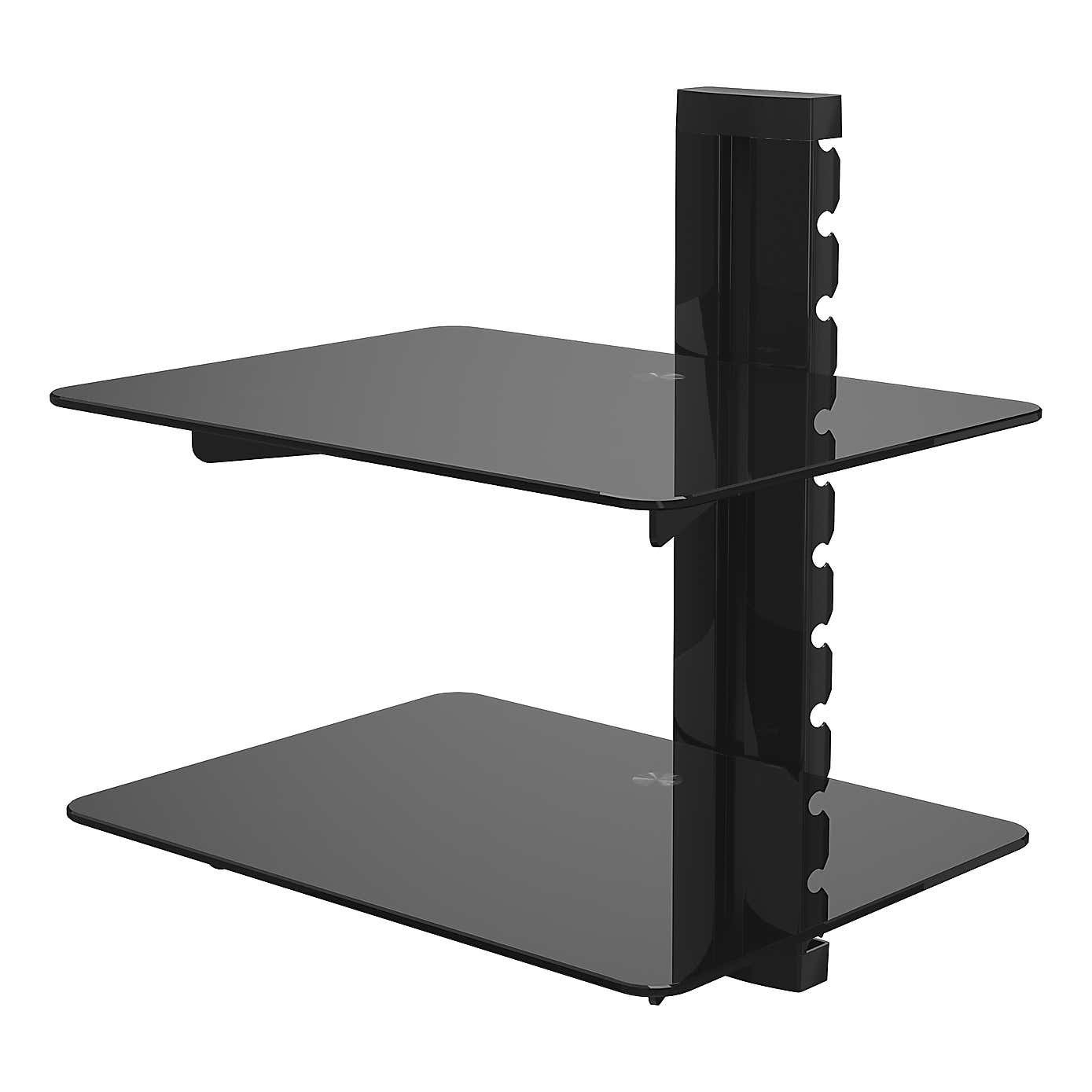 AVF Double Glass AV Shelf