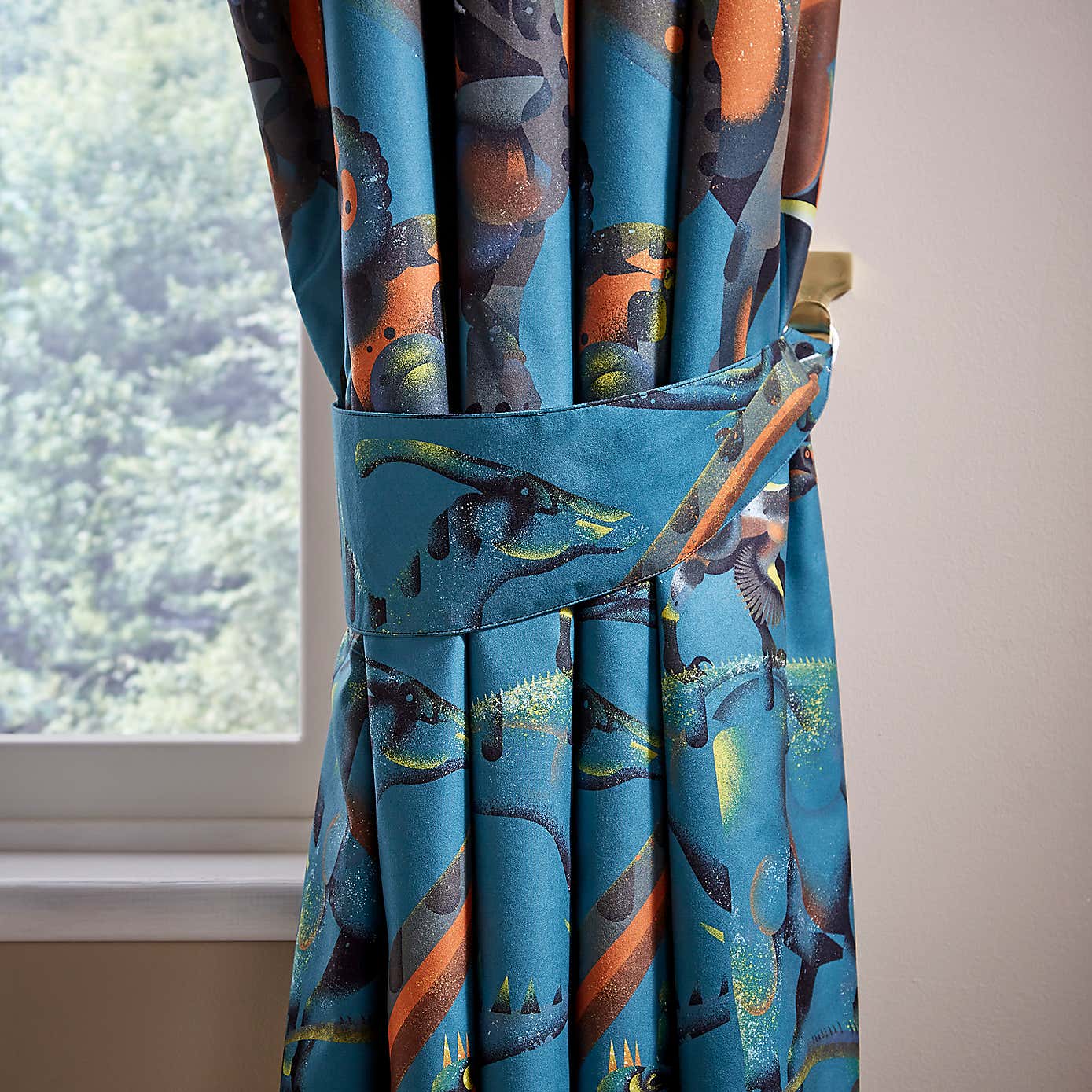 Age of Dinosaurs Eyelet Curtains