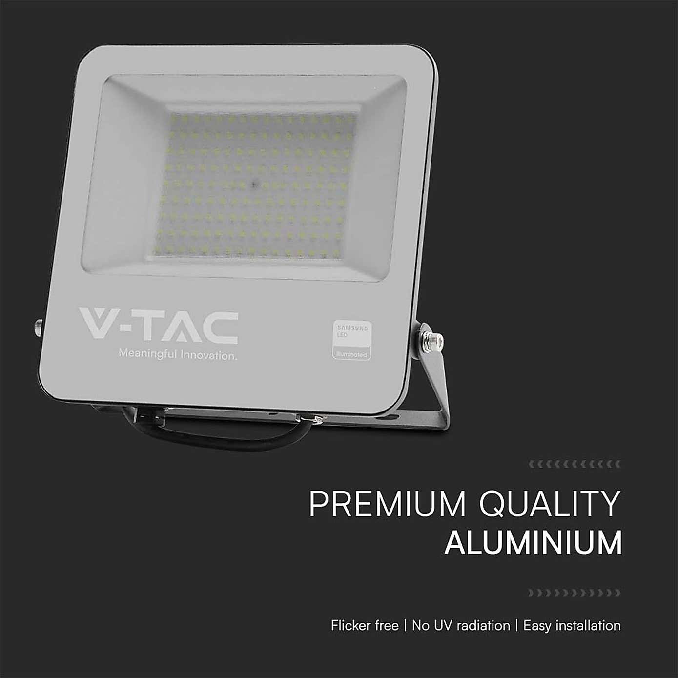 V-TAC 100W LED Floodlight Outdoor Wall Light