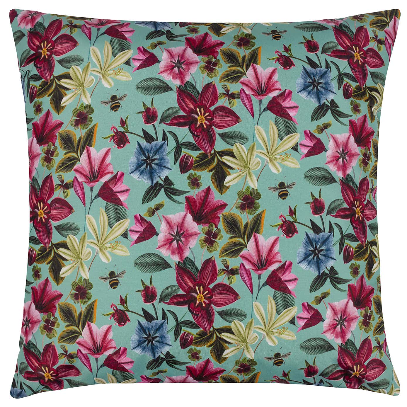 Wylder Nature Midnight Garden Birds Outdoor Cushion