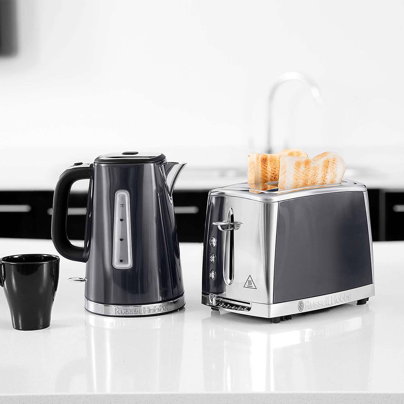 Russell Hobbs Luna 2 Slice Stainless Steel Toaster