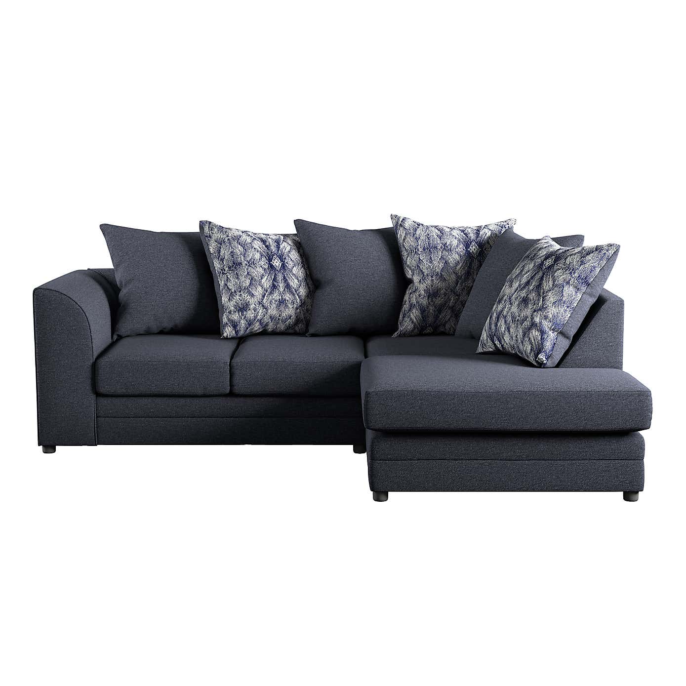 Washington Chenille Small Corner Sofa