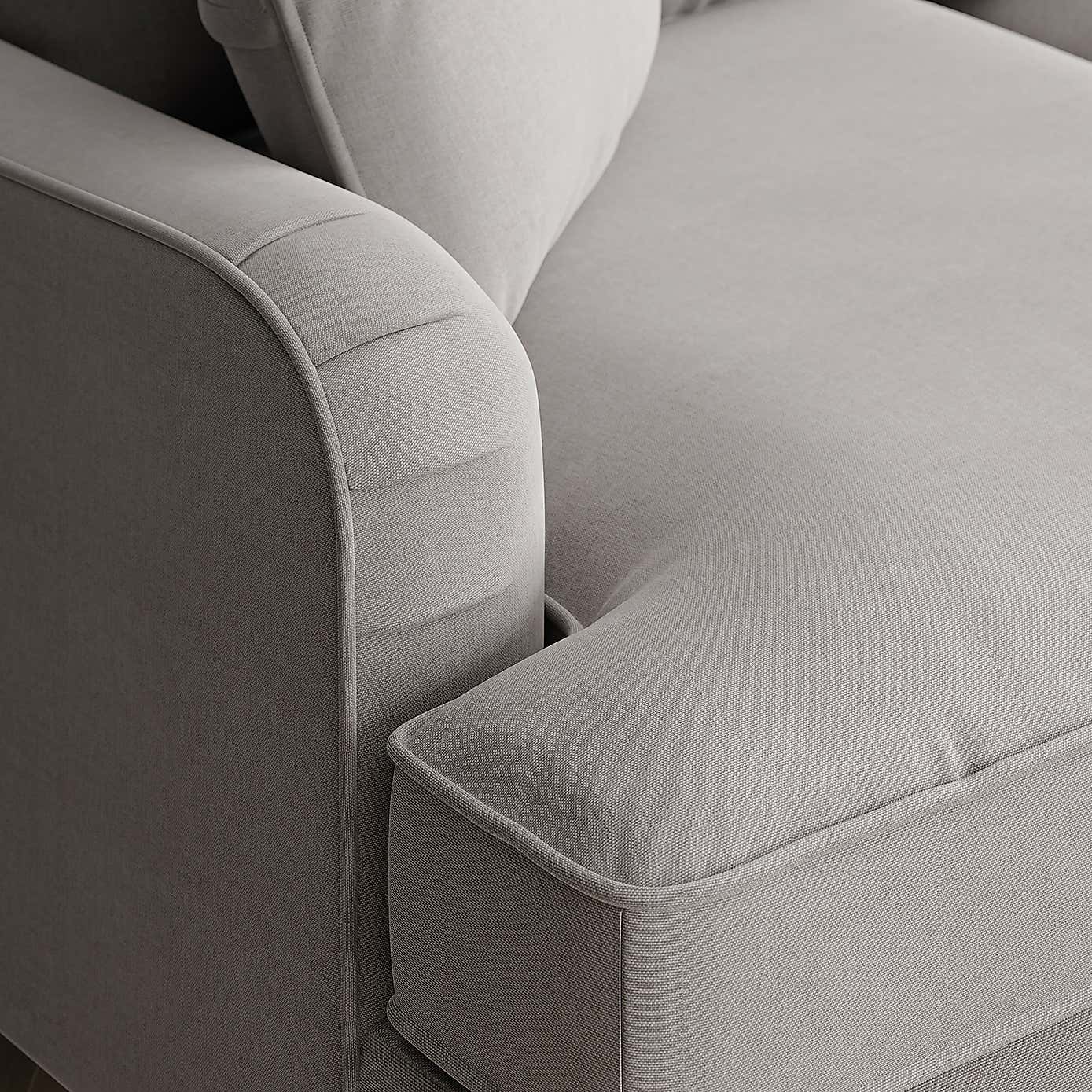 Beatrice Flatweave Corner Storage Sofa Bed