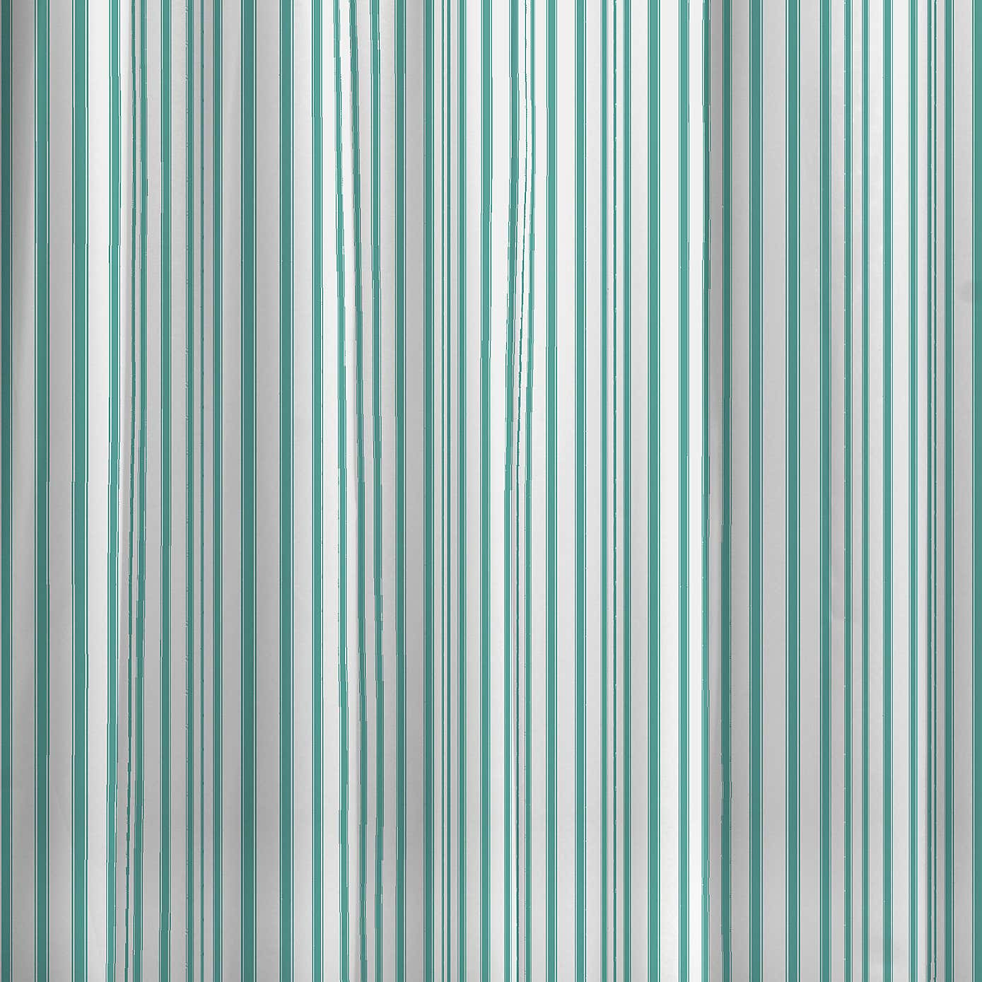 Ticking Stripe Shower Curtain