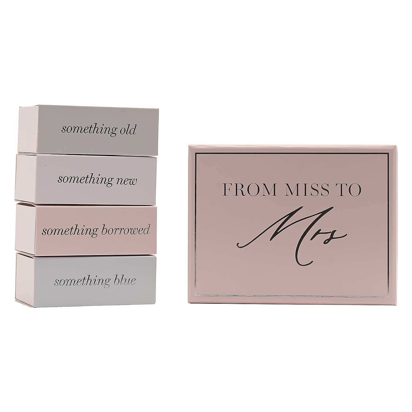 Amore Miss To Mrs Mini Keepsake Boxes