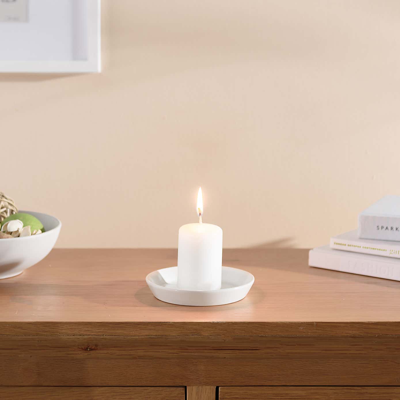 Essentials Pillar Candle