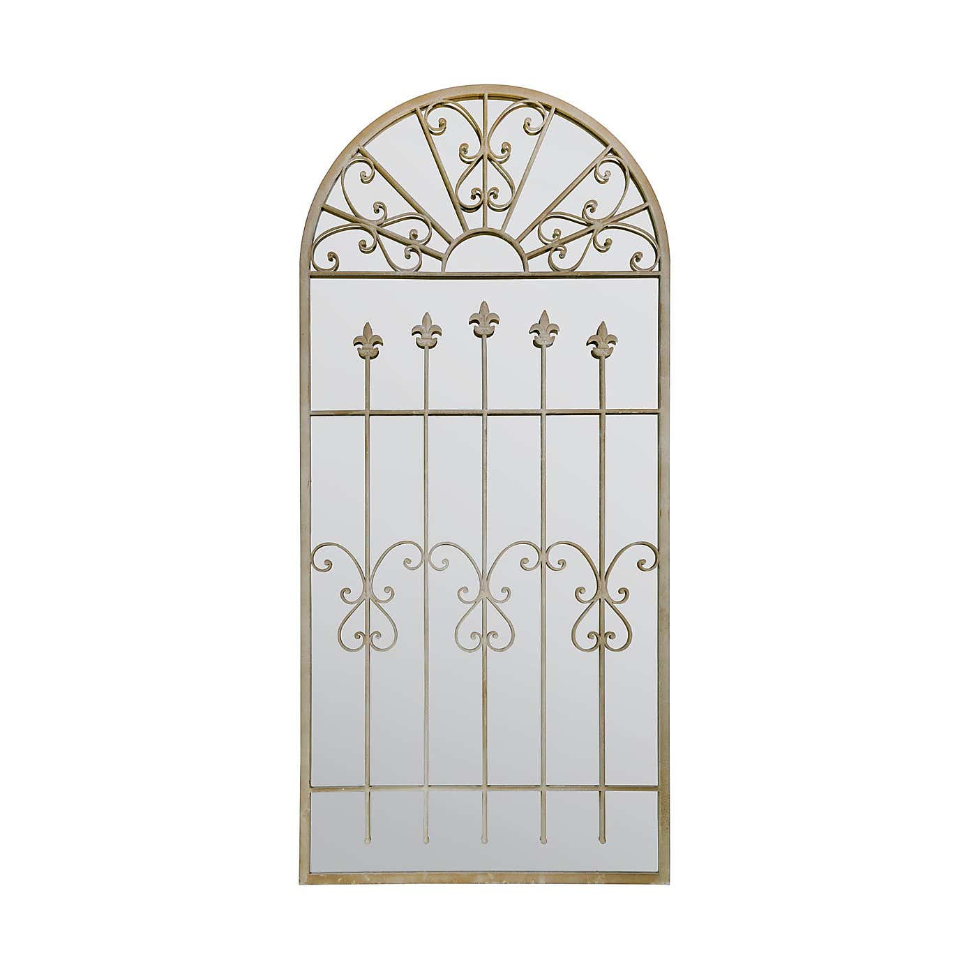 Meadow Arched Indoor Outdoor Wall Mirror