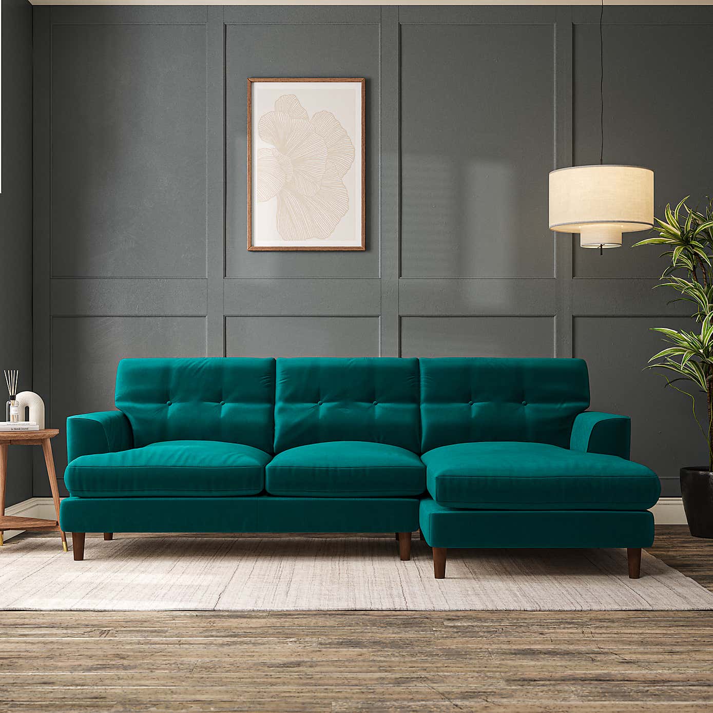 Cooper 3 Seater Chaise Sofa