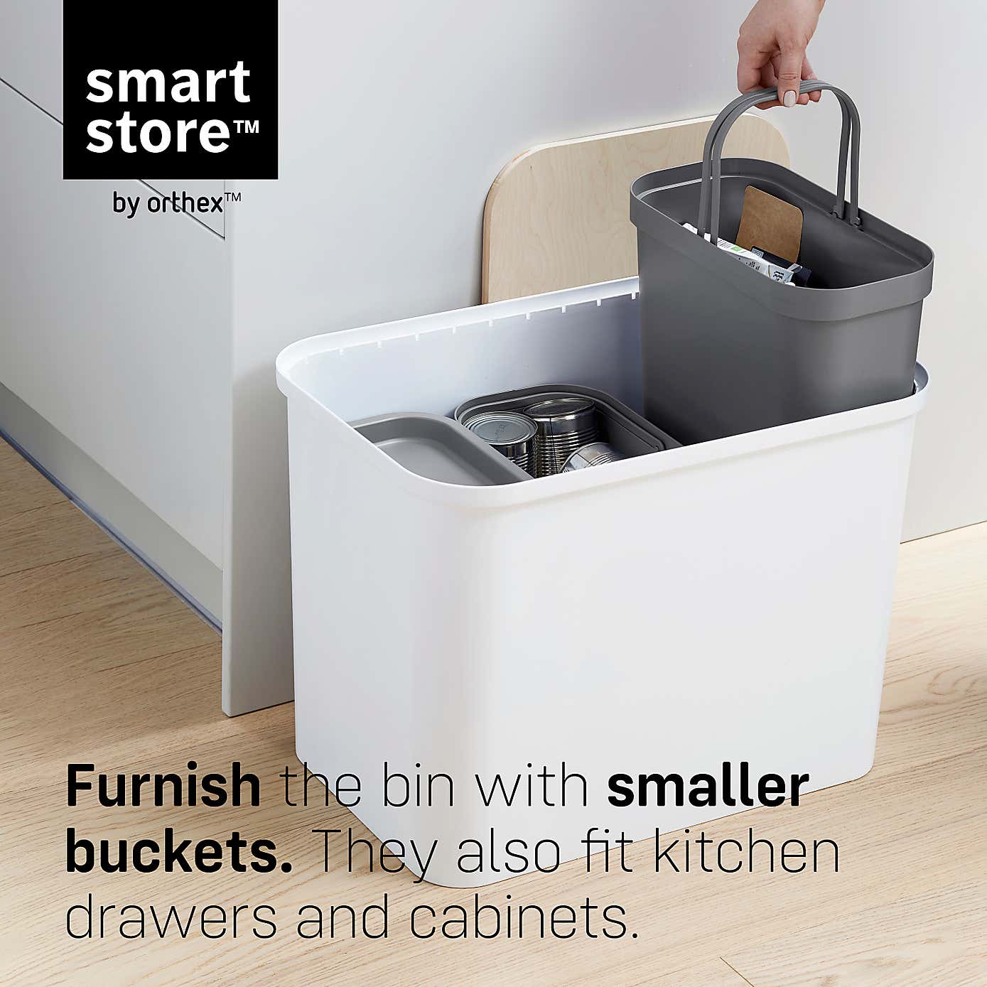 SmartStore Collect Recycling Solution 76L, White