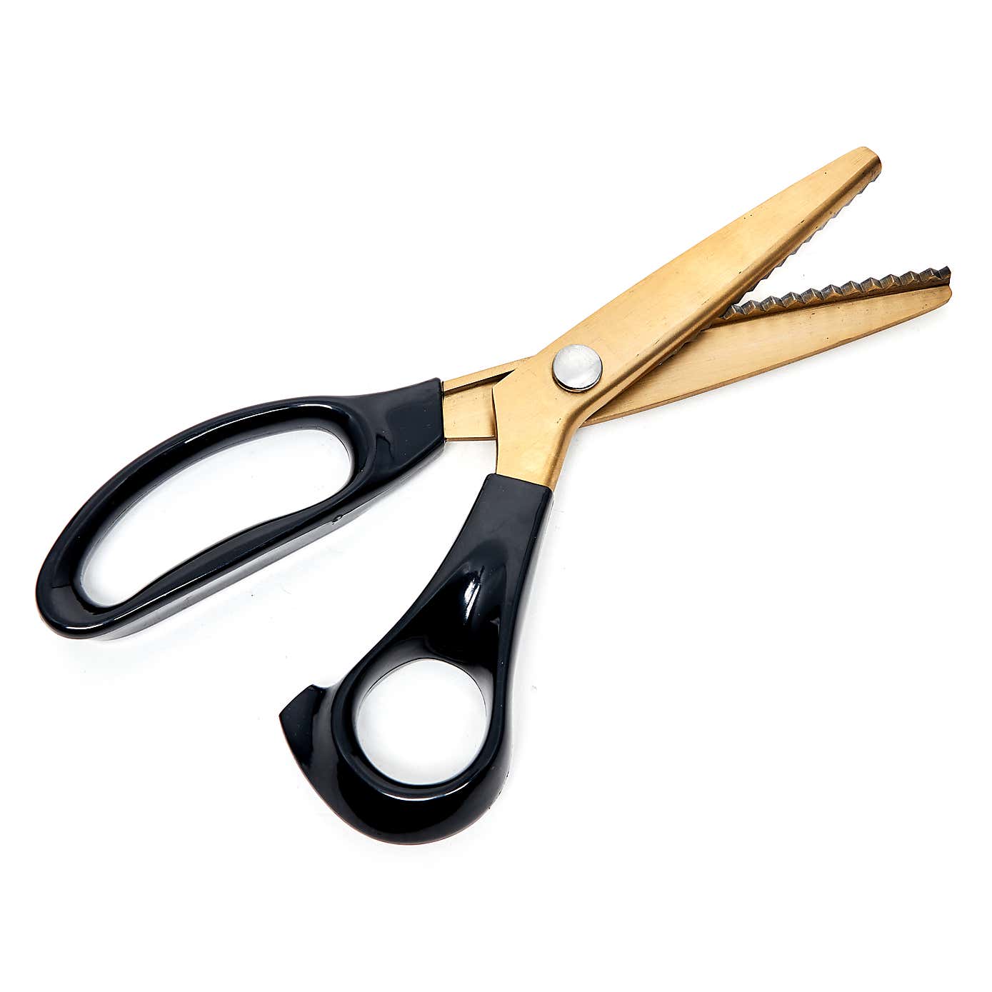 Hemline Gold Brushed Gold Pinking Shears