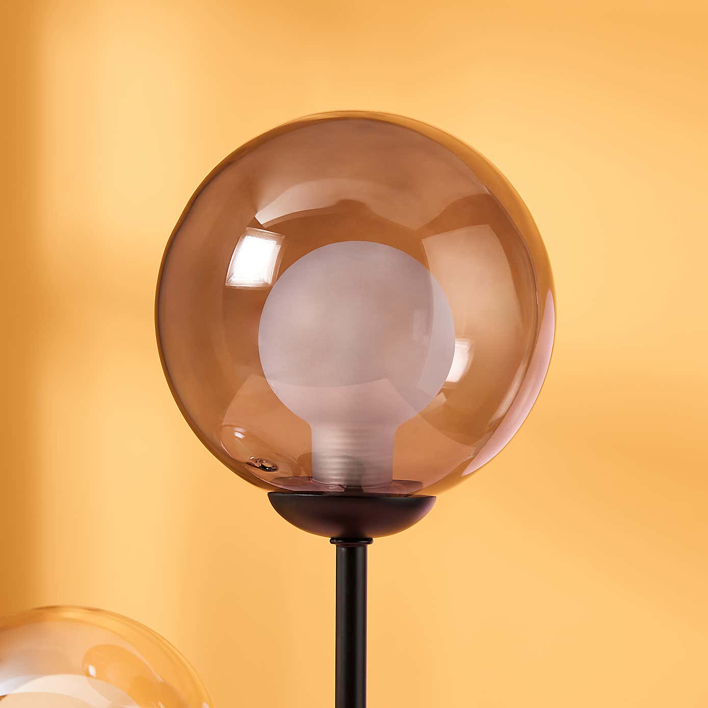 Eliza 2 Light Glass Table Lamp