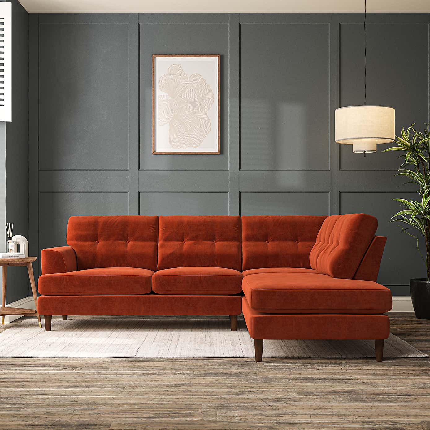 Cooper 4 Seater Corner Chaise Sofa