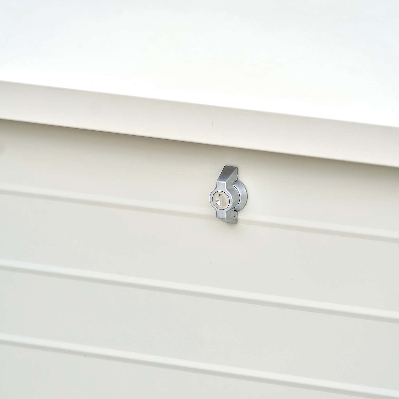 Pacific Lifestyle Rhode Island Small Galvanised Steel Cushion Box