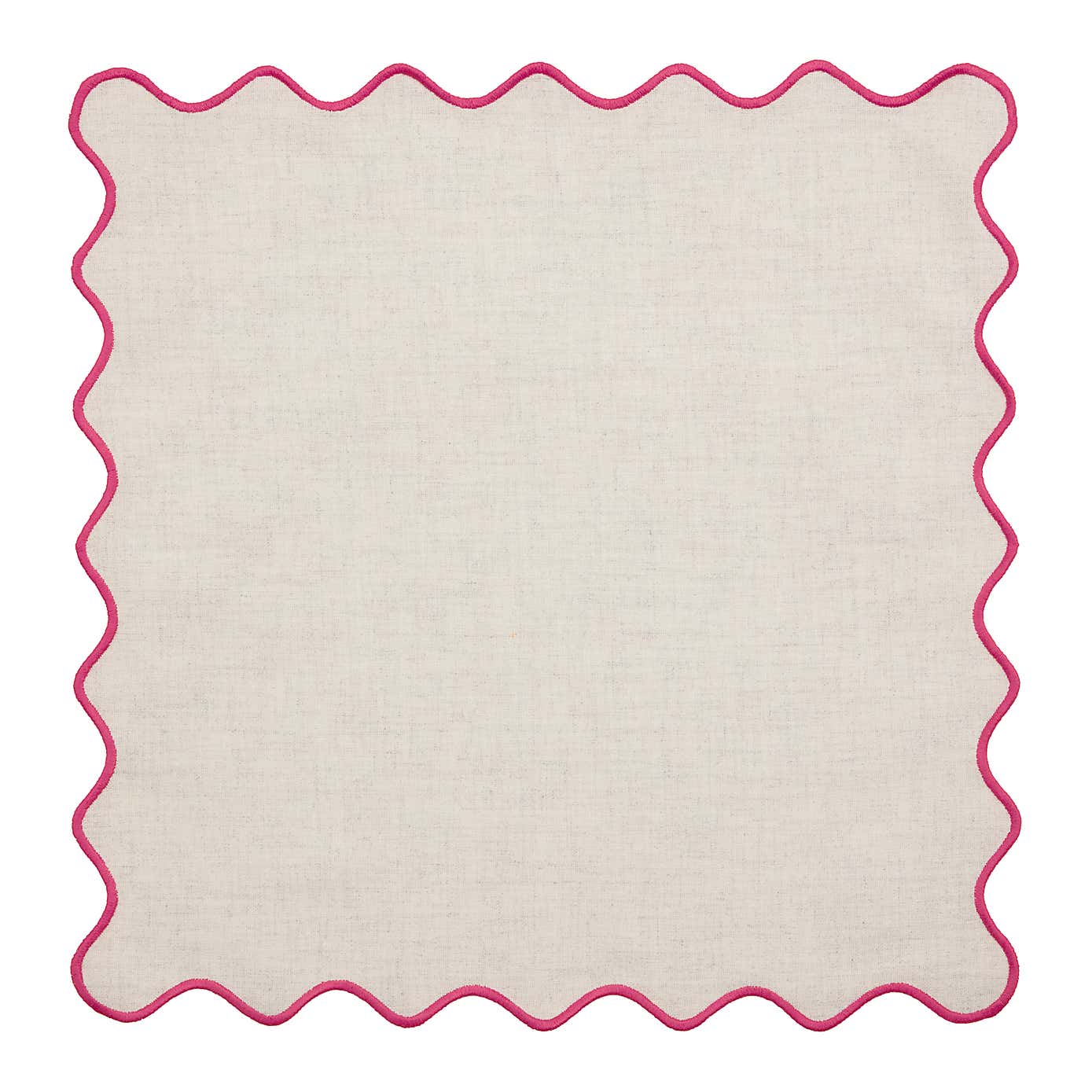 Set of 4 Scallop Napkins