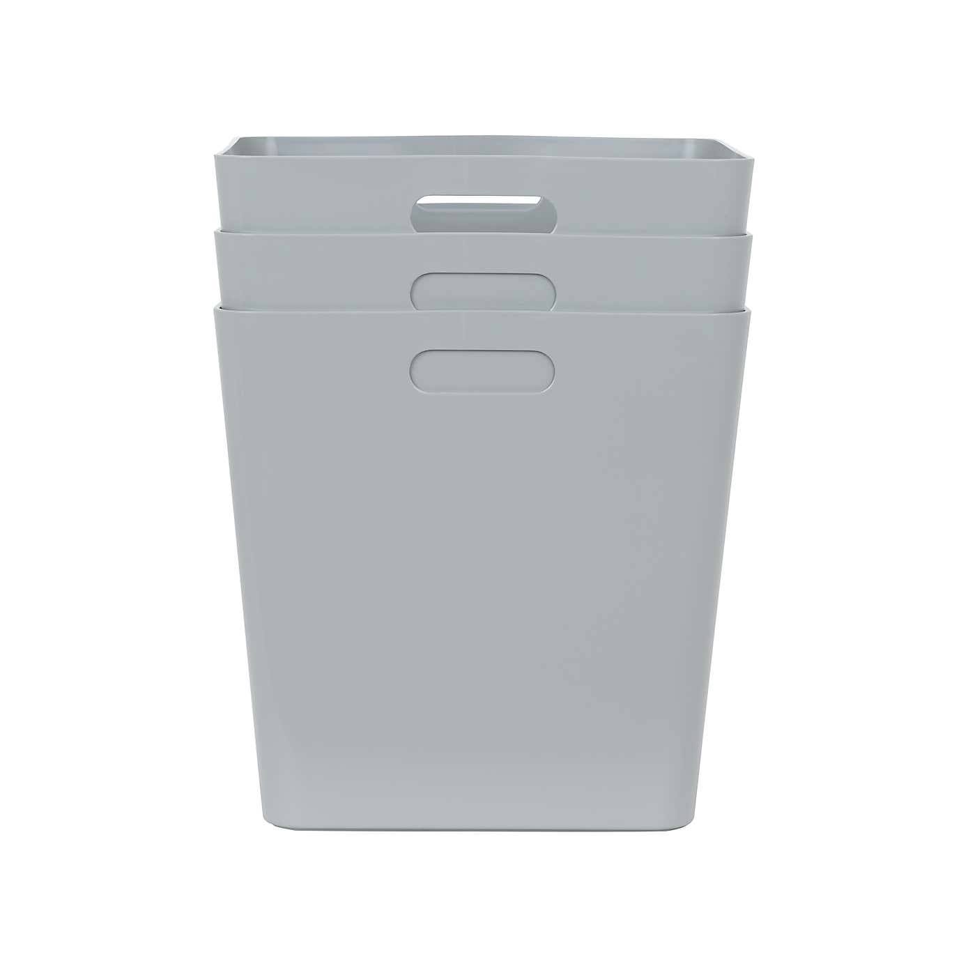 Wham Studio Set of 3 Storage Baskets, 15.01