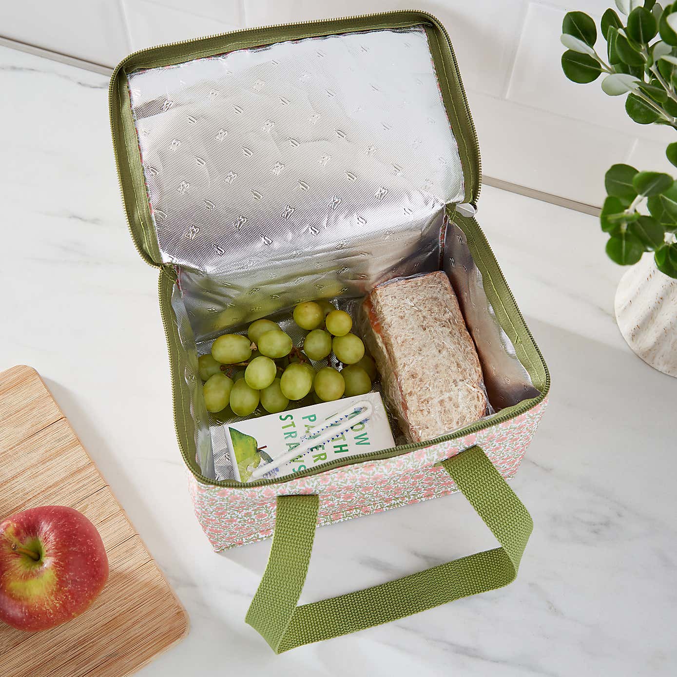 Emelia Floral Square Lunch Bag