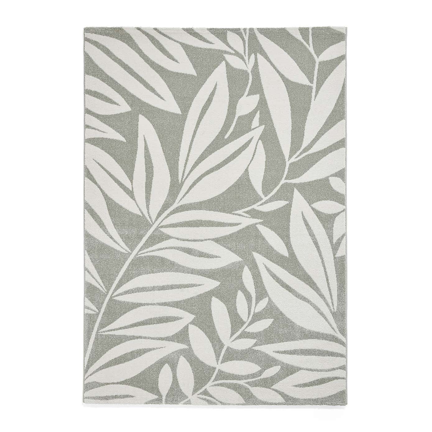Catherine Lansfield Sorrel Leaves Rug