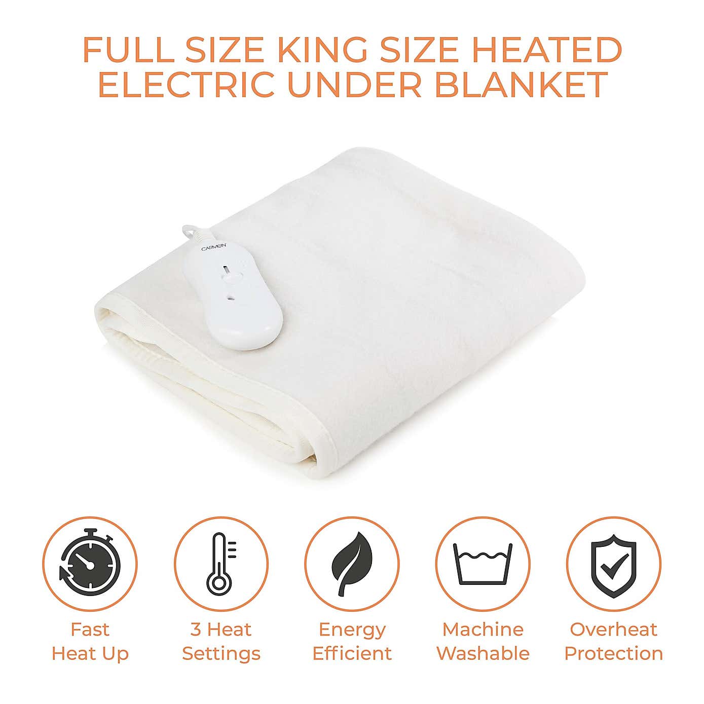 Carmen Heated Under Blanket