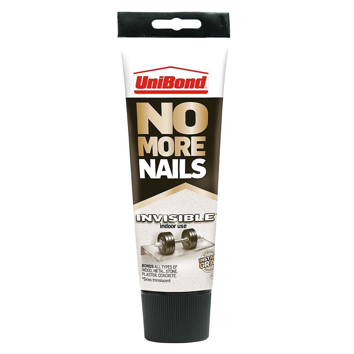 UniBond No More Nails Invisible Adhesive Tube 184g