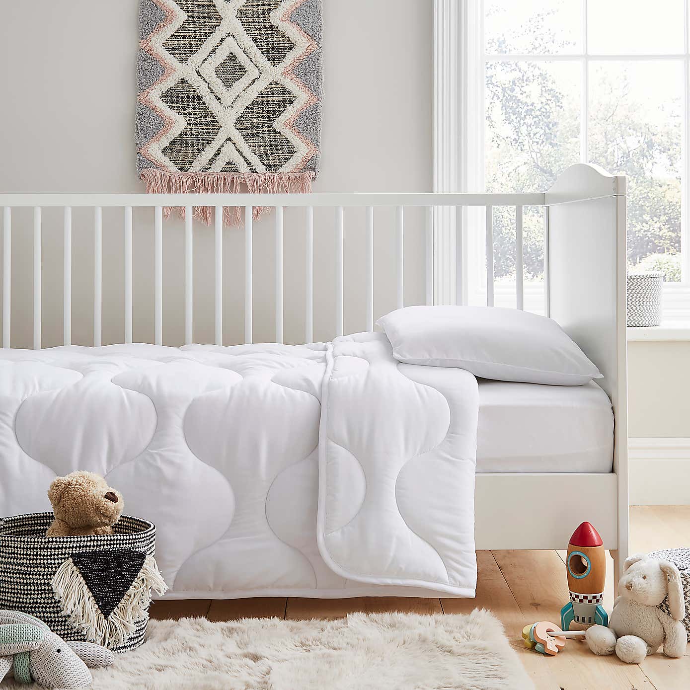 Fogarty Little Sleepers Perfectly Washable 7 Tog Cot Bed Bundle