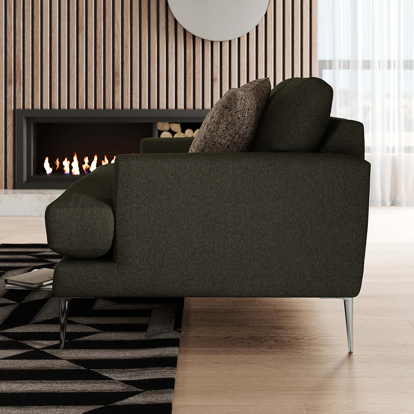 Lawson Tonal Boucle Snuggle Chair