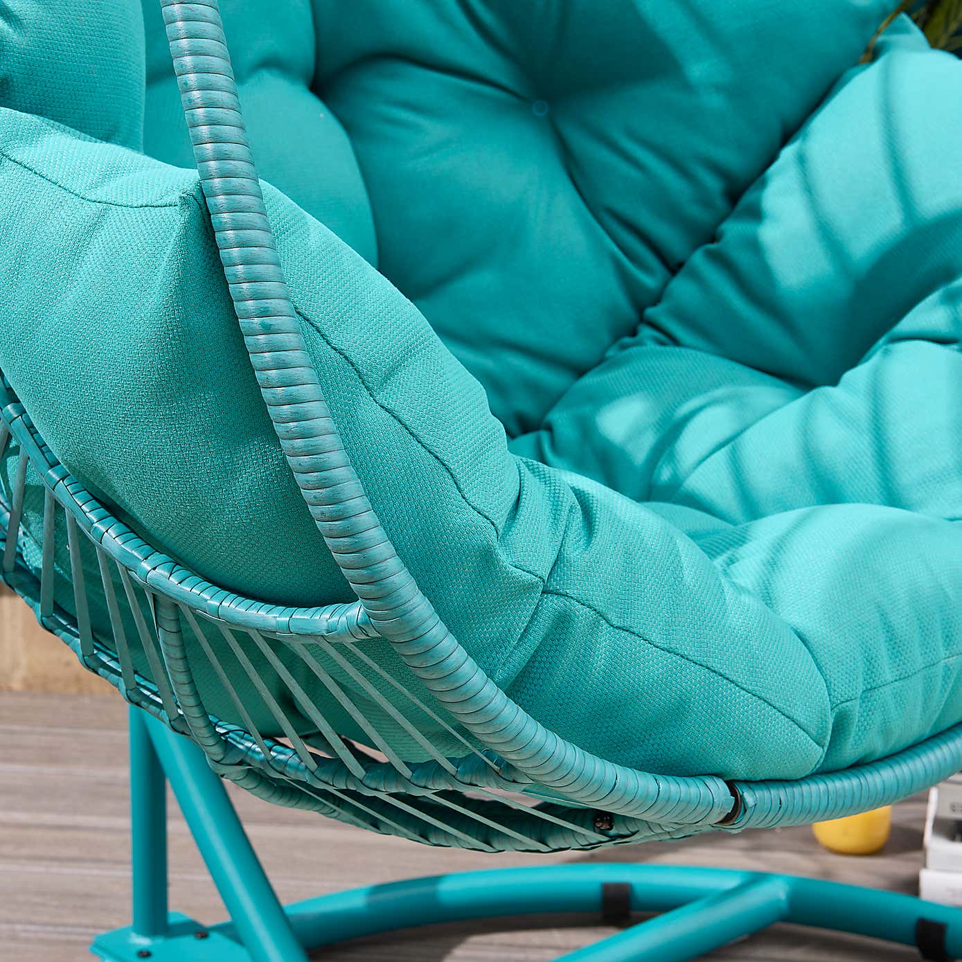 Elements Peacock Hanging Egg Chair