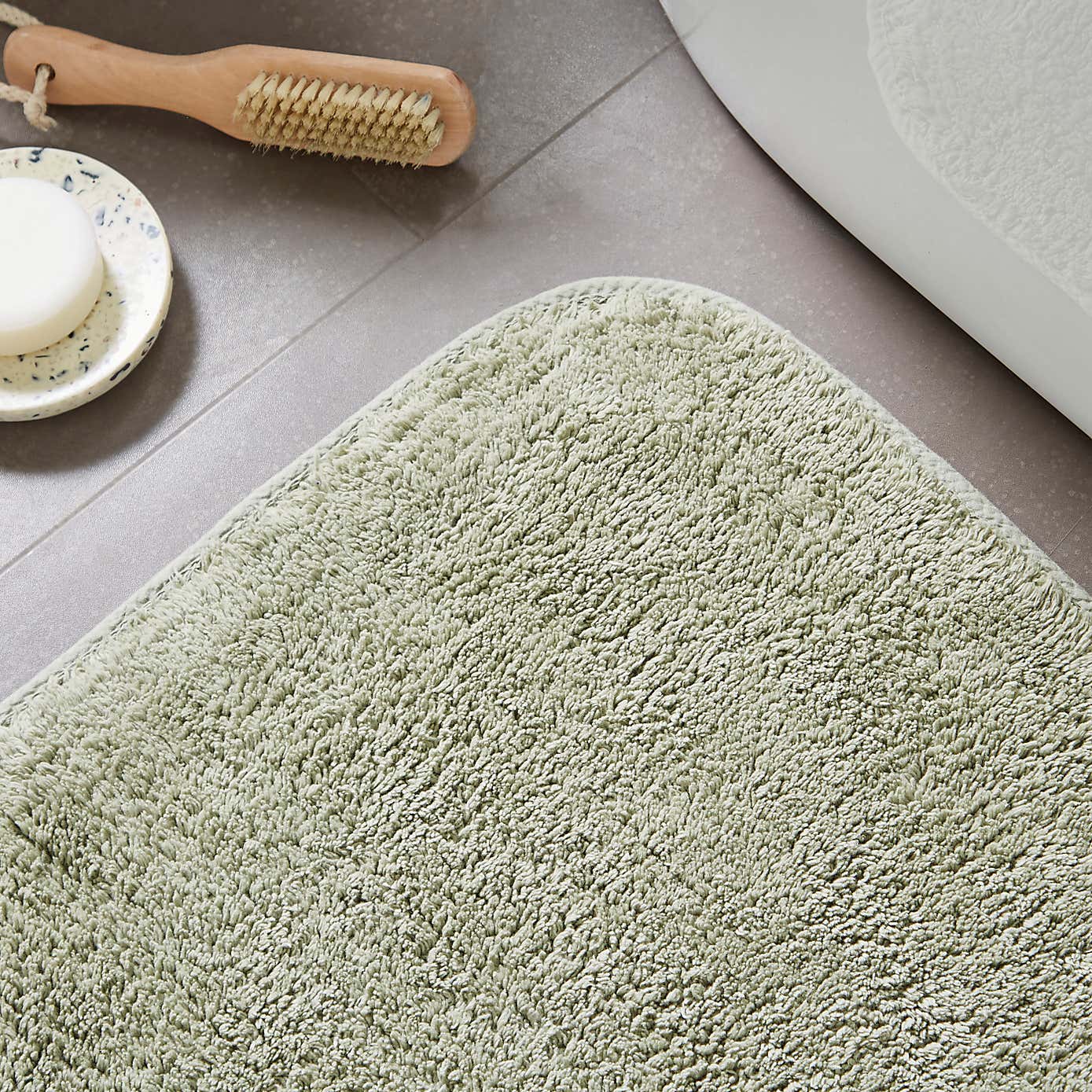 Cotton Anti-Slip Bath Mat