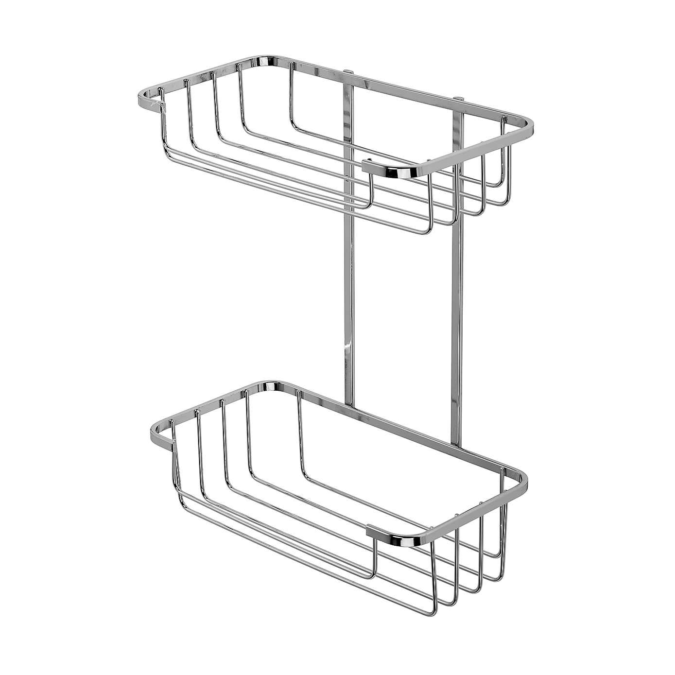 Rust-Free 2 Tier Cosmetic Caddy