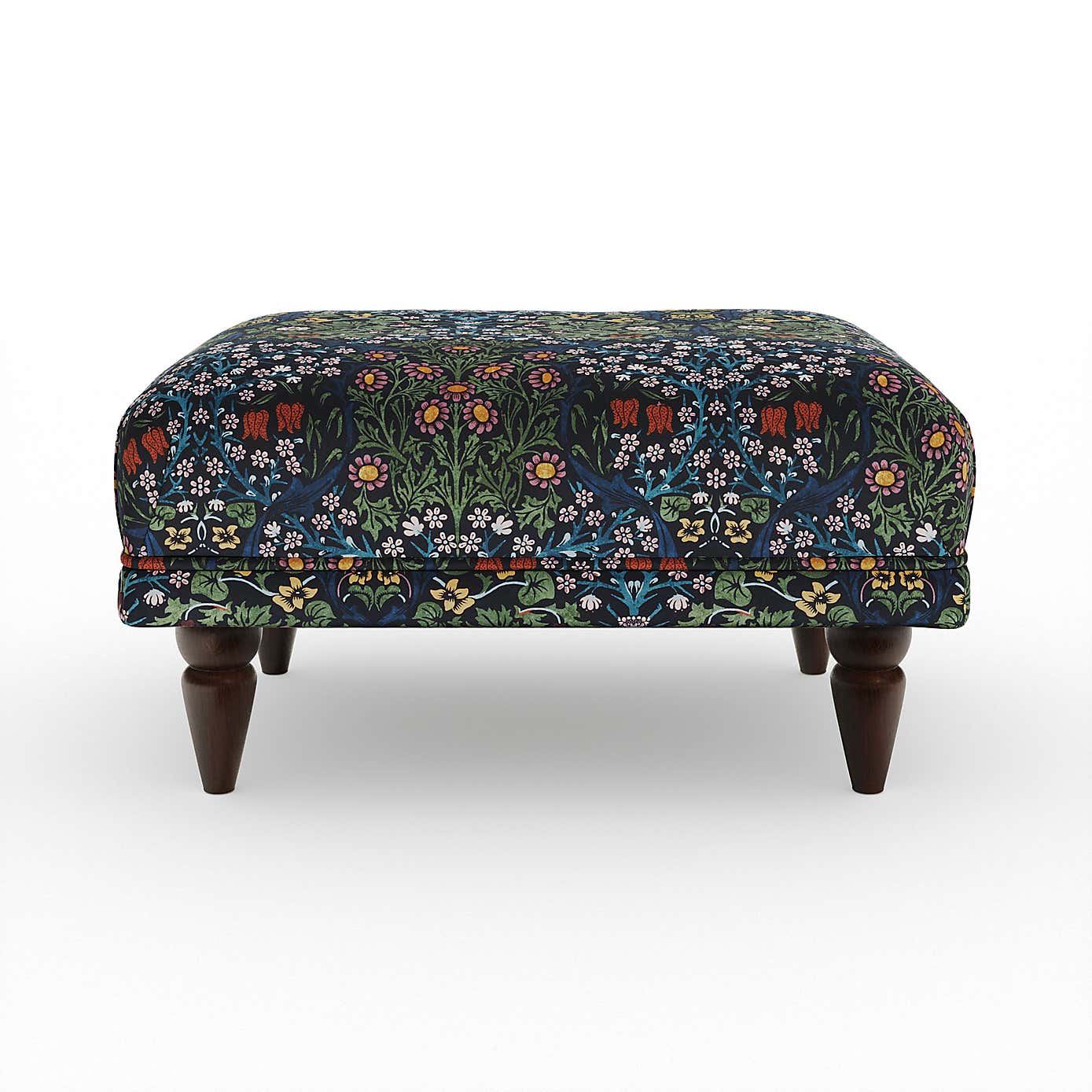 William Morris Blackthorn Velvet Fabric Sample