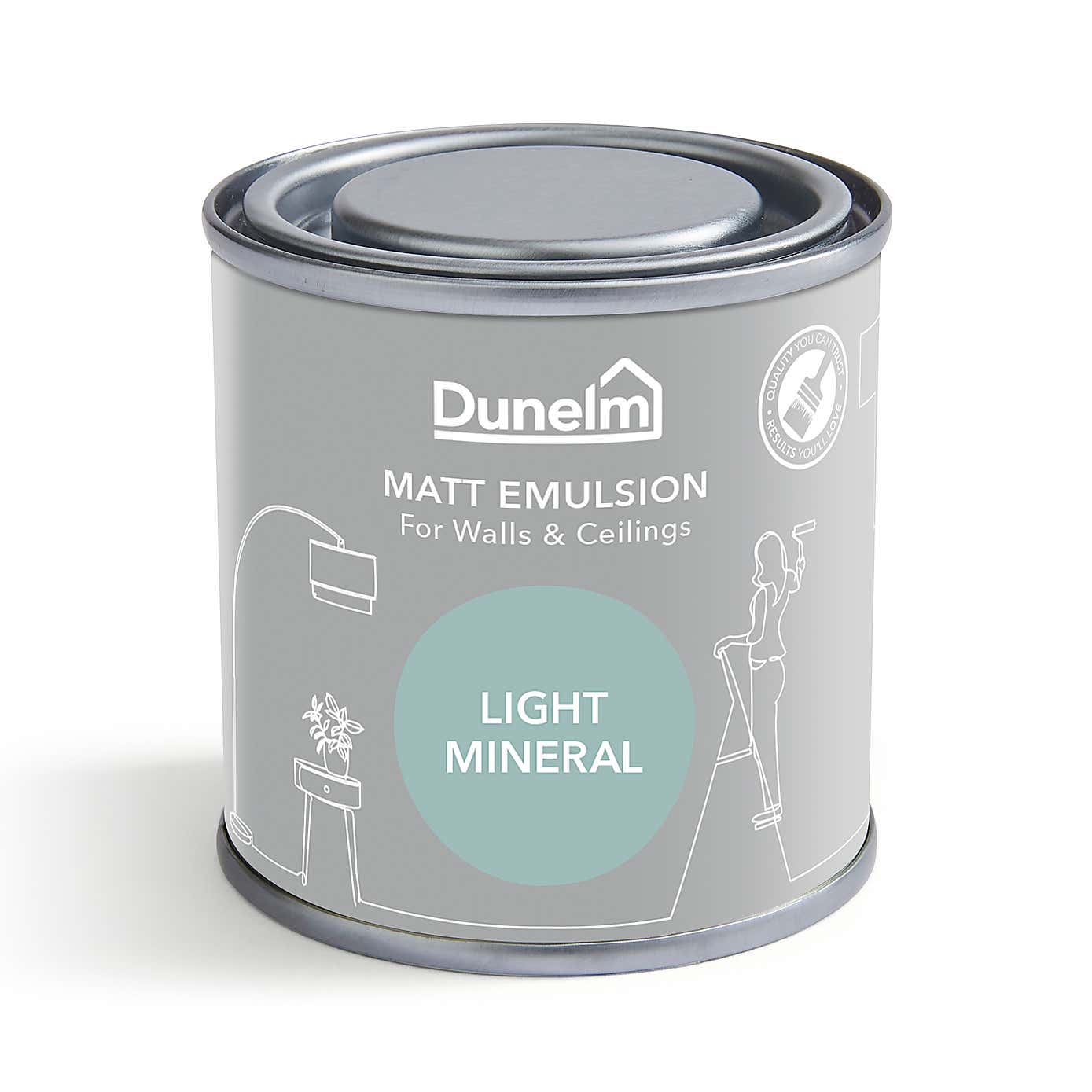 Dunelm Light Mineral Matt Emulsion Paint