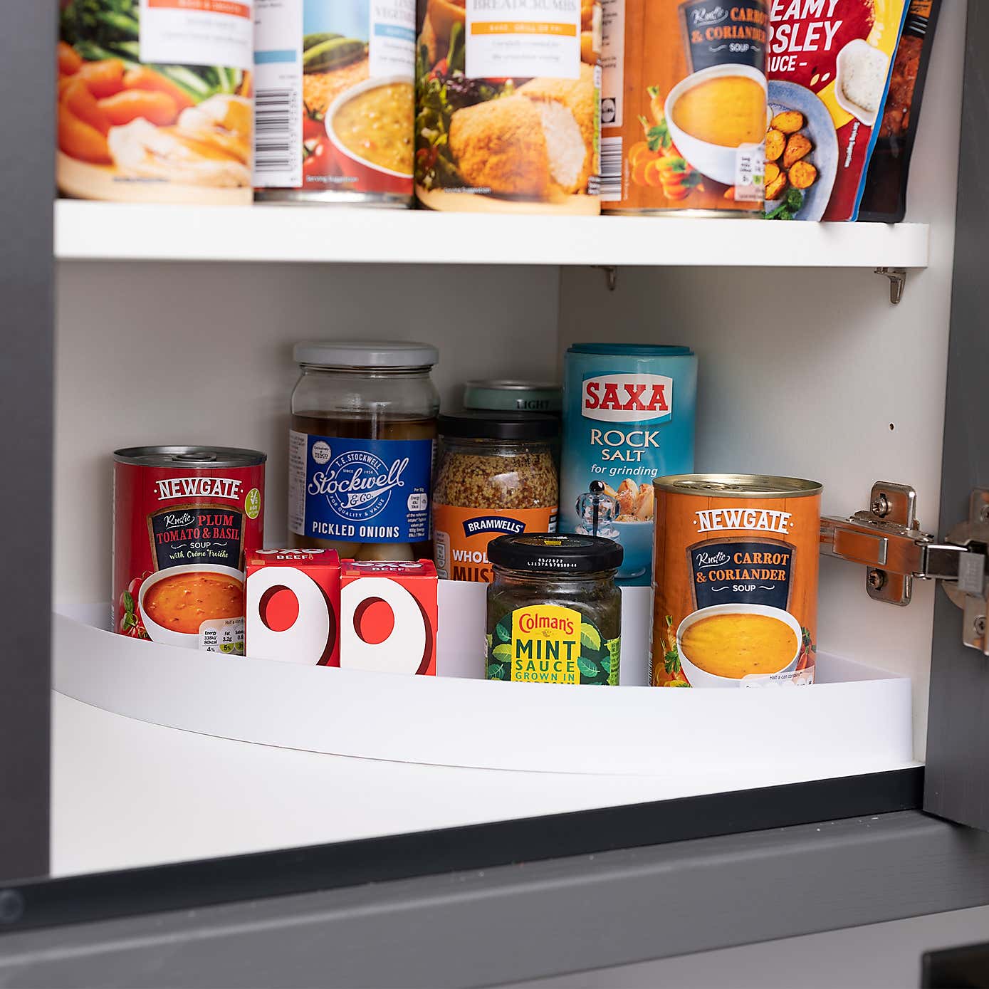 ADDIS 3 Tier Corner Cupboard Shelf Storage