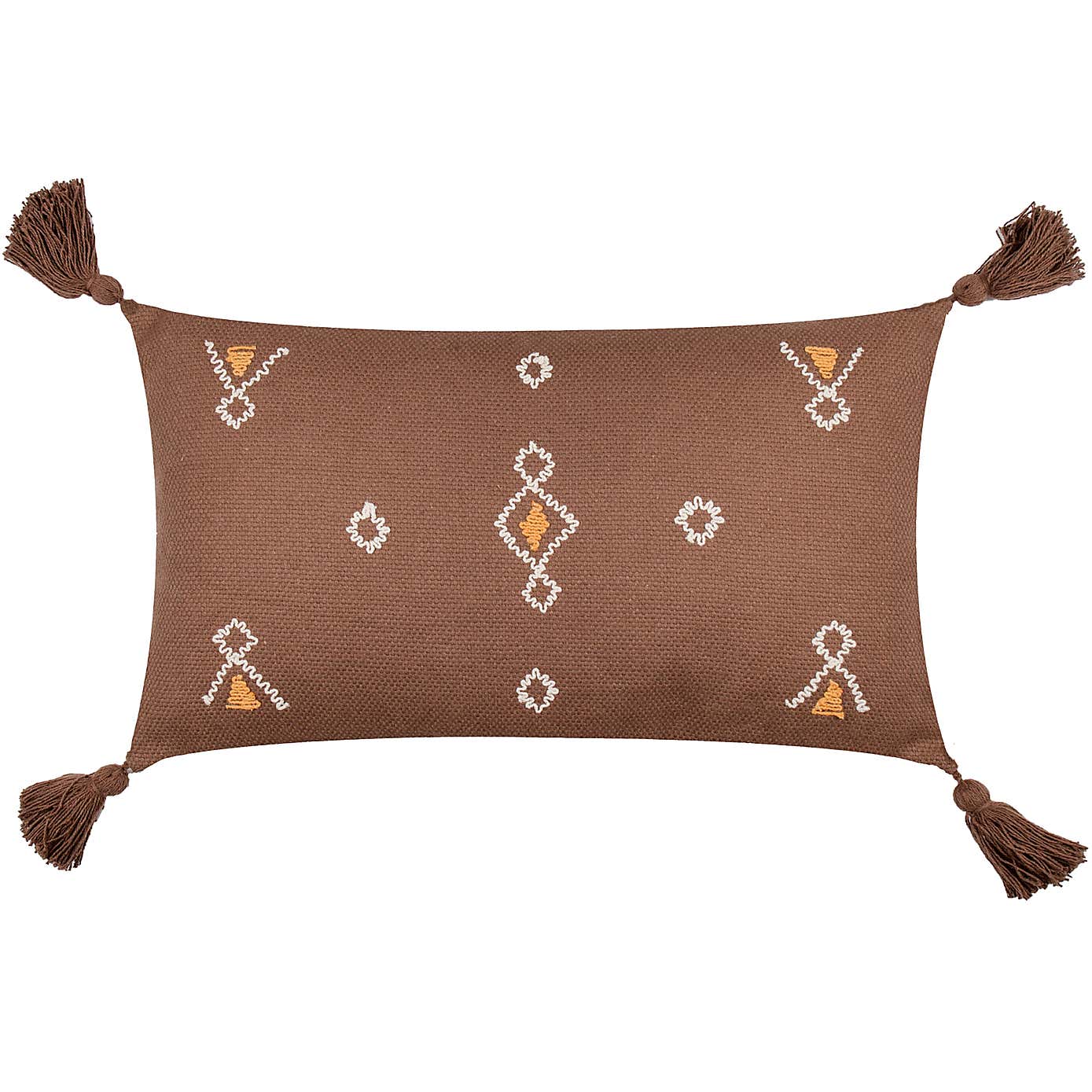 Meare Woven Cotton Rectangular Cushion