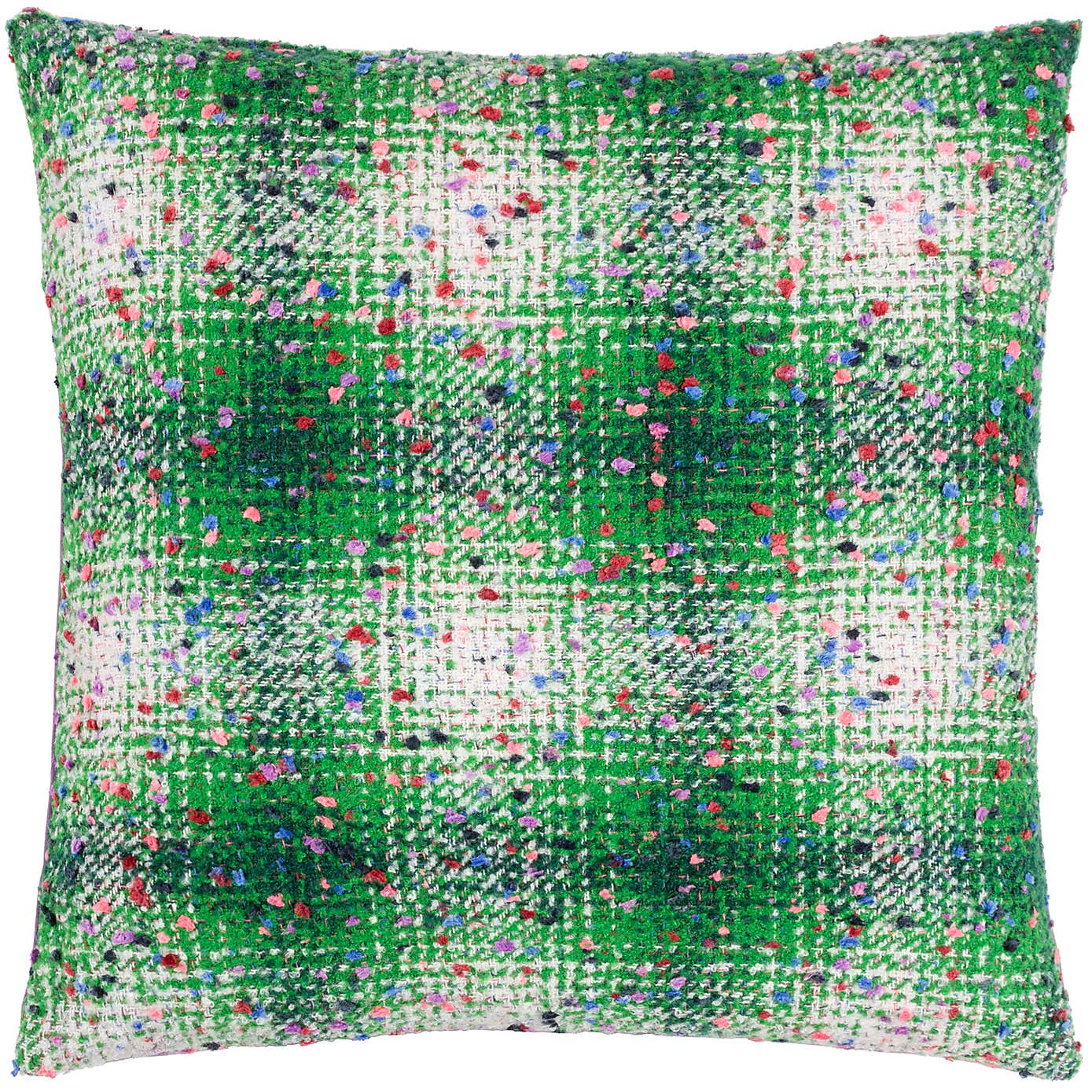 Heya Home Connie Check Square Cushion Cover