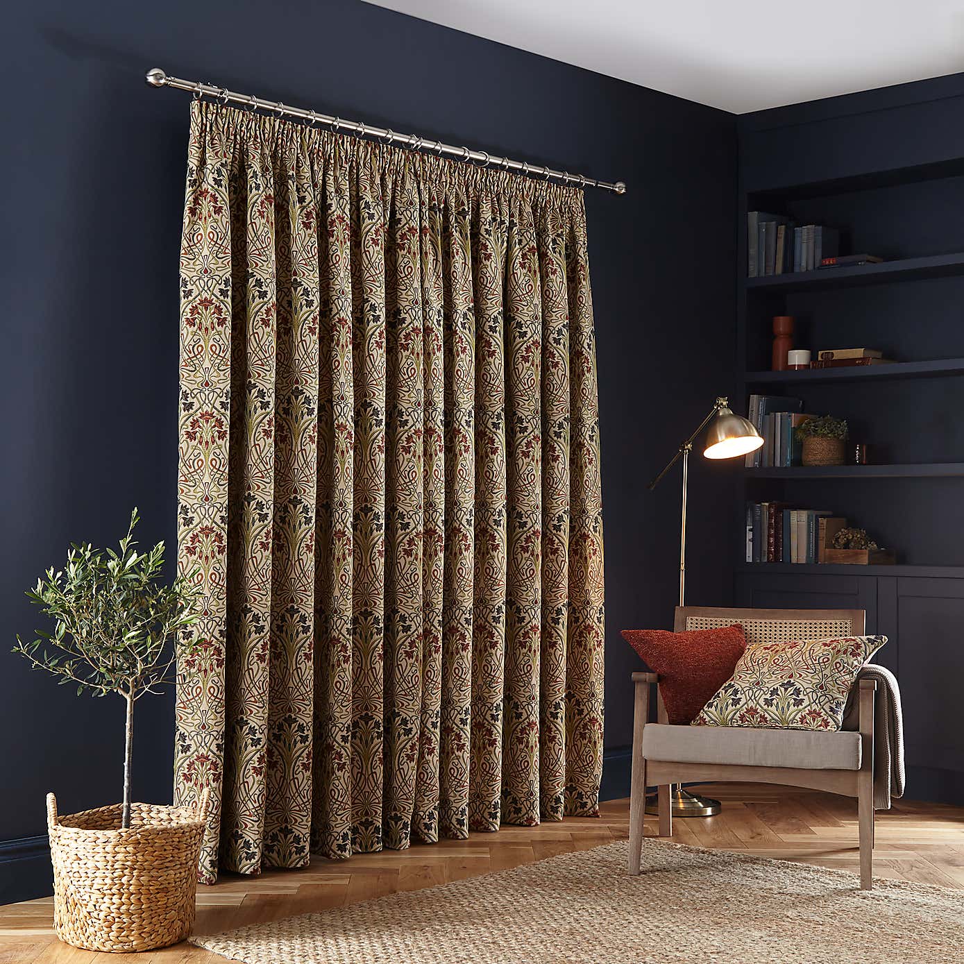 Lucetta Pencil Pleat Curtains