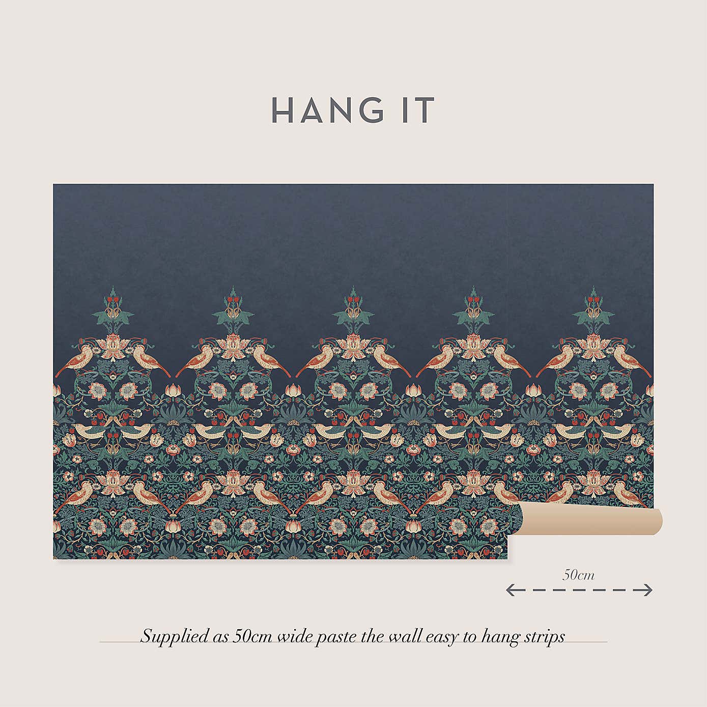 Strawberry Thief Mural