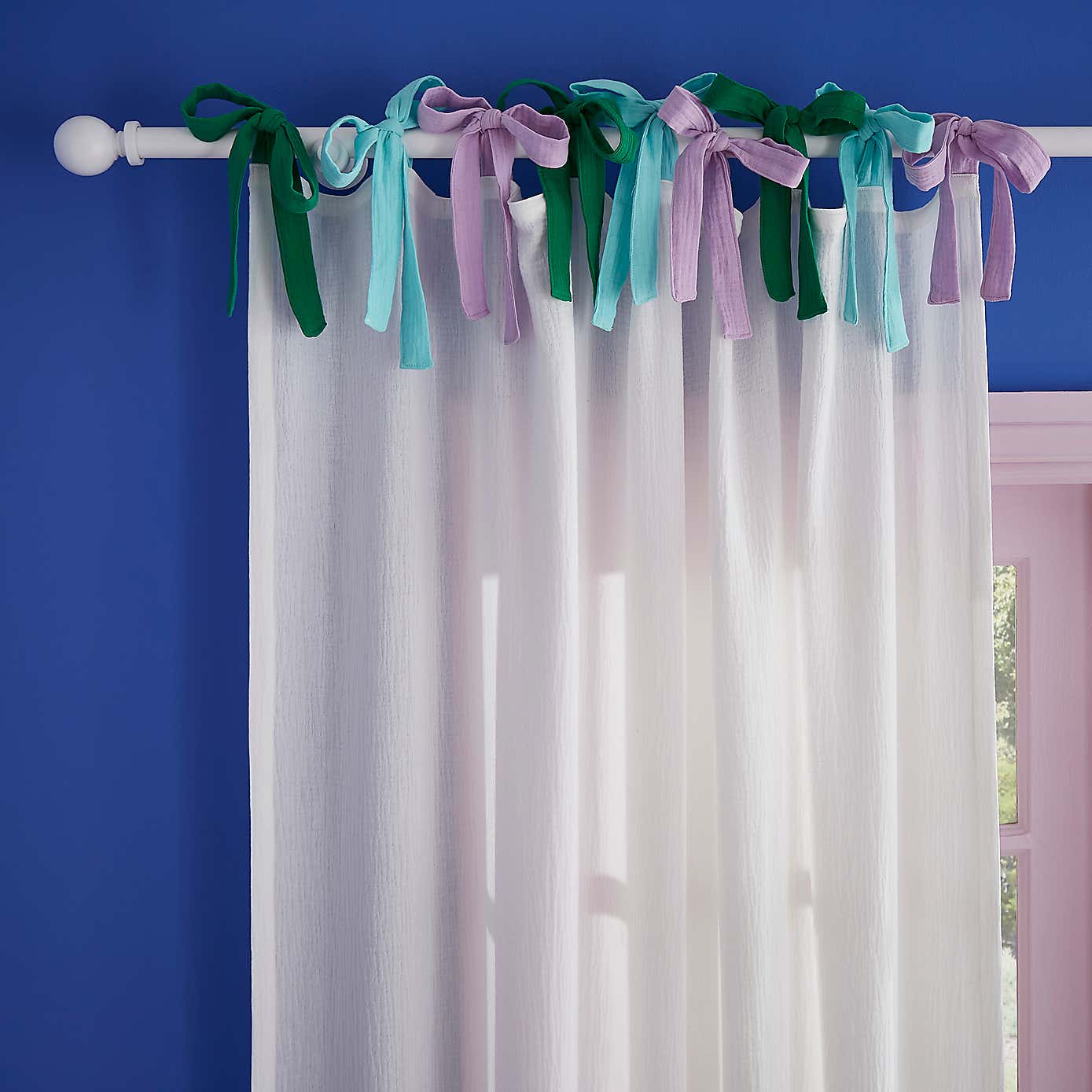 Sophie Robinson Tie Top Single Voile Panel