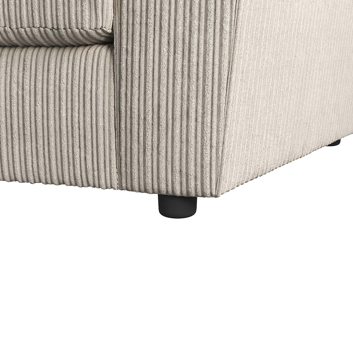Blake Jumbo Cord Right Hand Corner Sofa