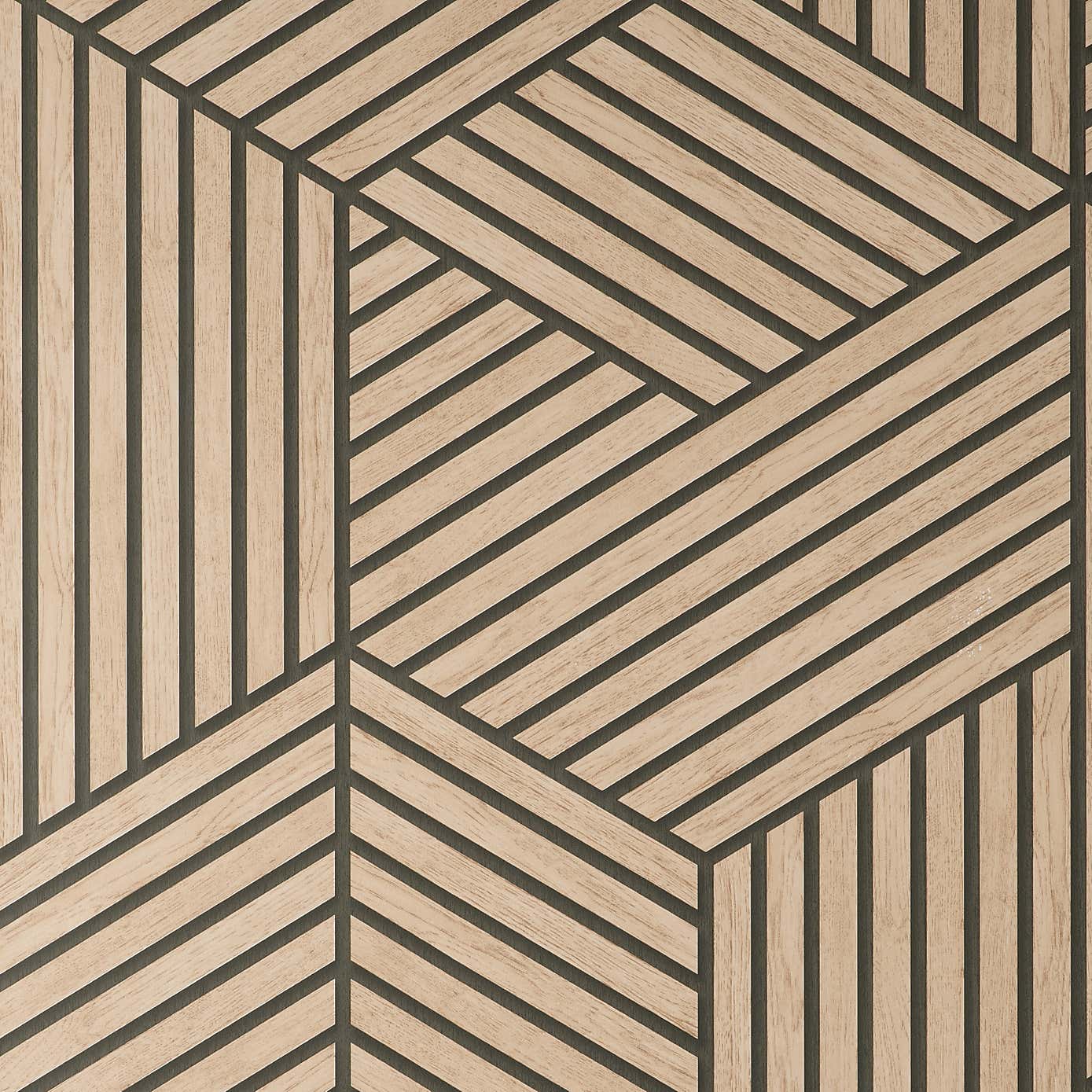 Panel Geo Wallpaper Natural