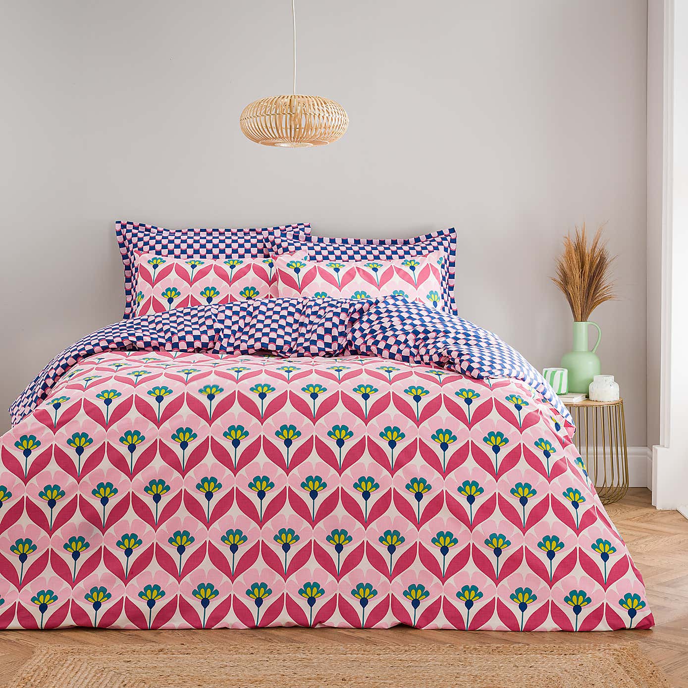 Tallie Retro Cotton Oxford Pillowcase