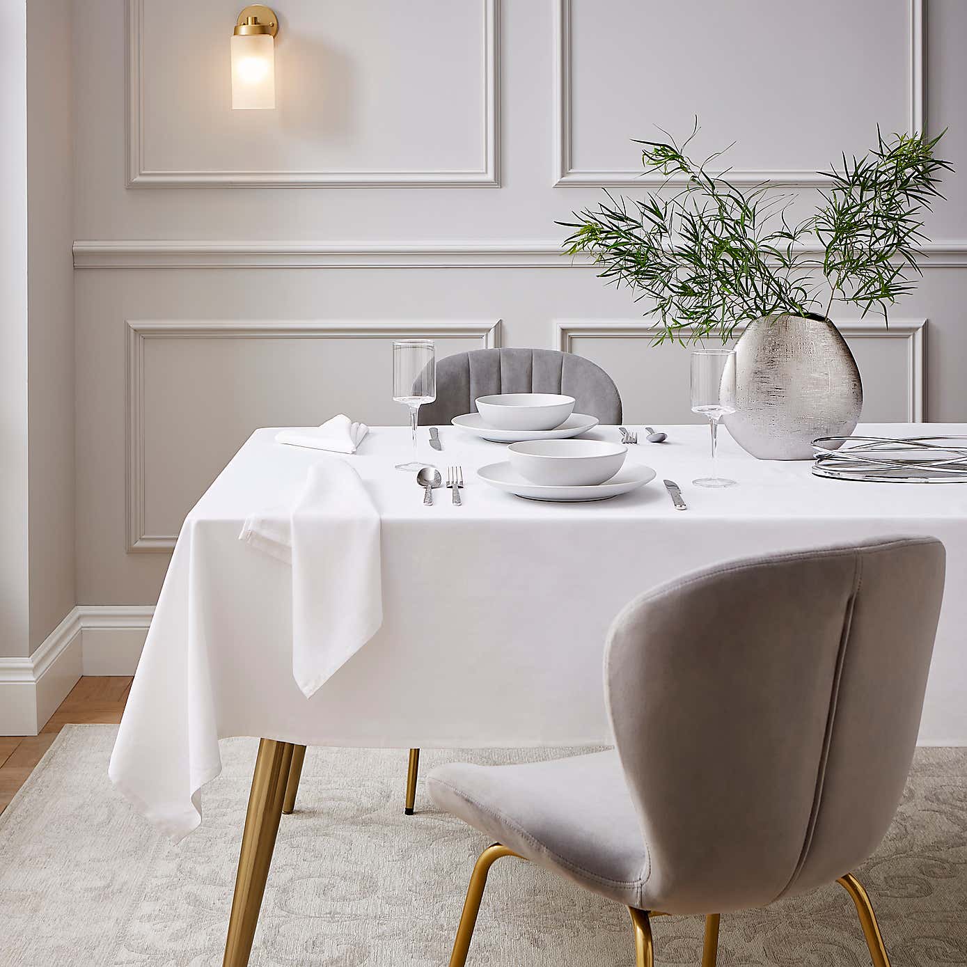 Set of 4 Hotel Striped Napkins