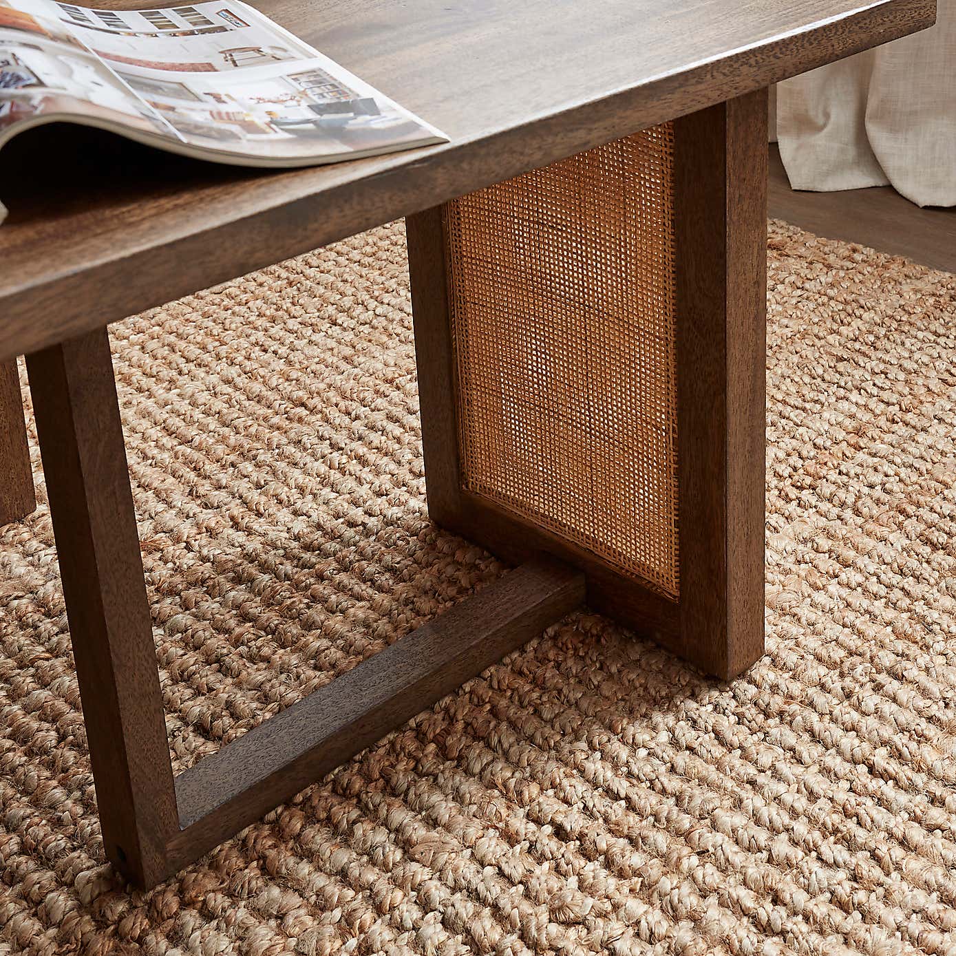 Mila Dining Bench, Mango Wood