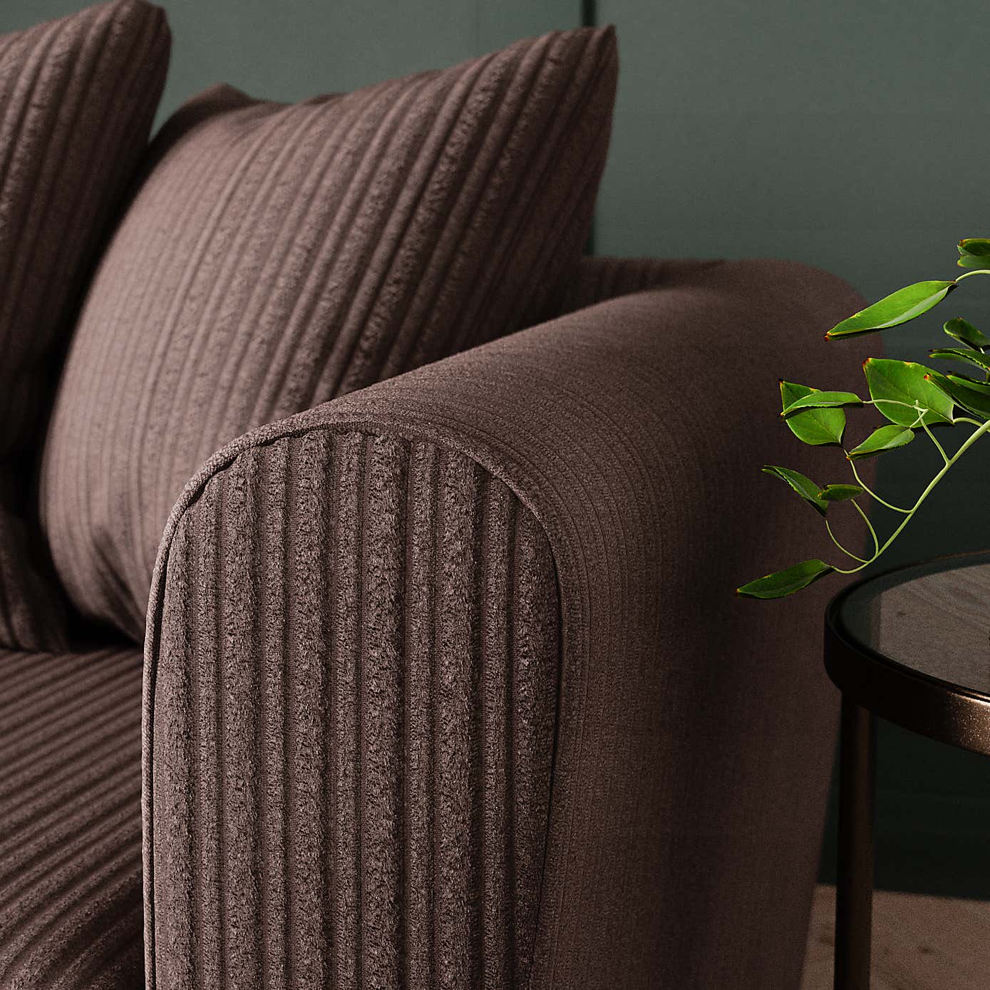 Blake Jumbo Cord Right Hand Corner Sofa