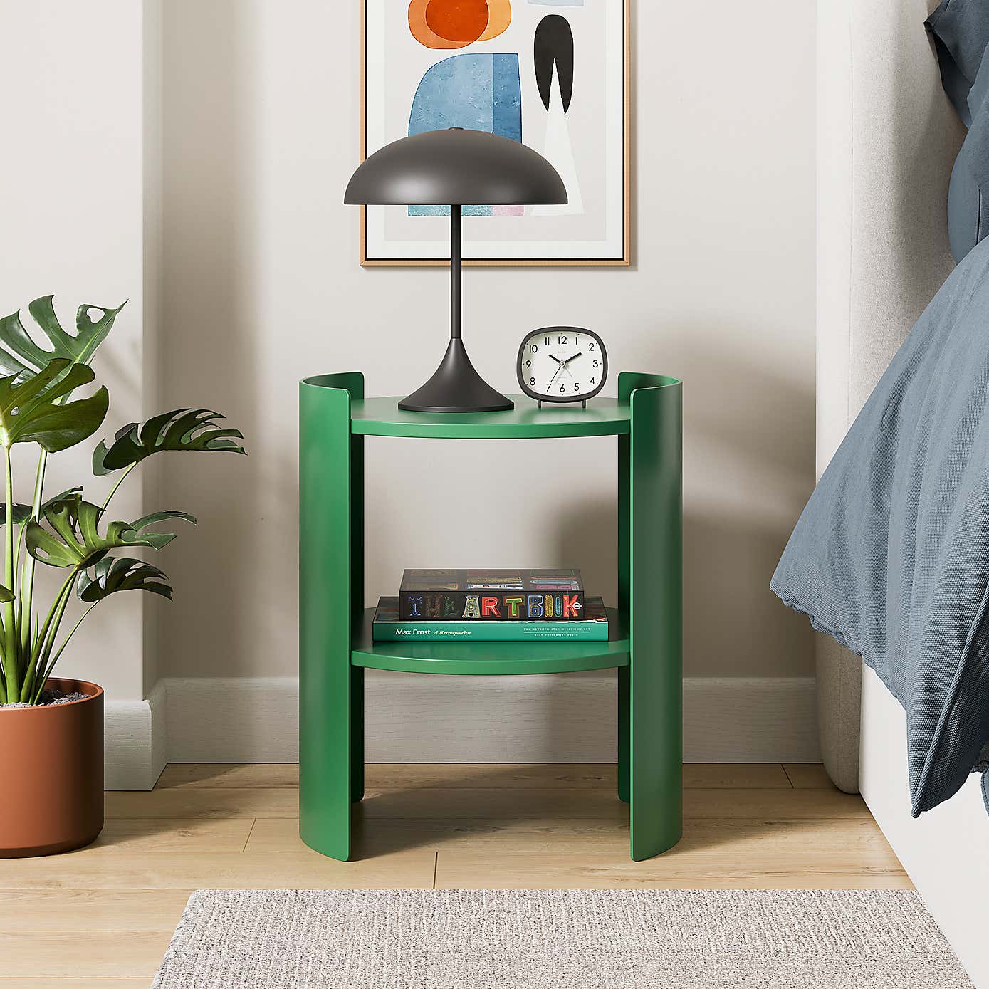 Benji Circular Bedside Table