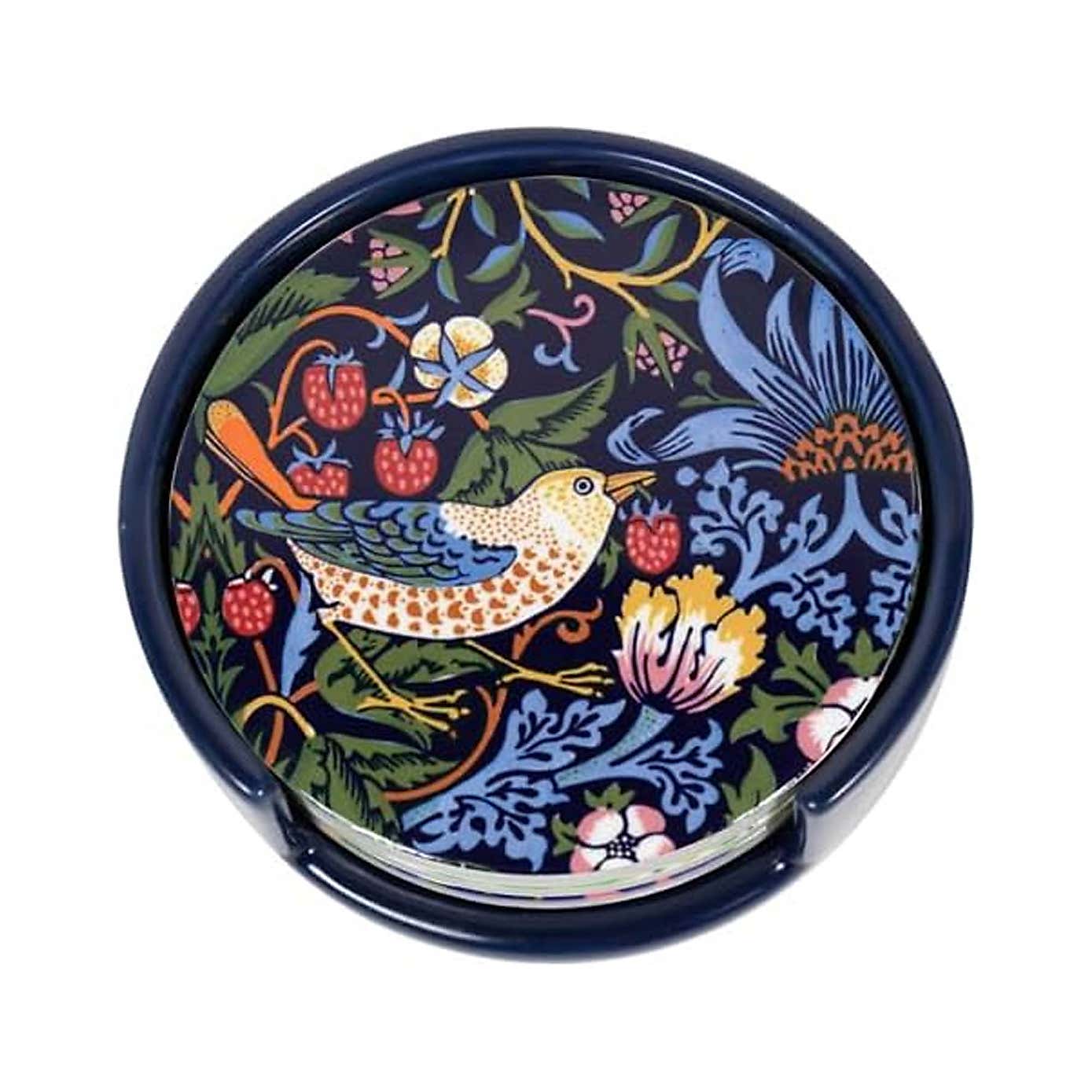 William Morris Set of Eight Coasters