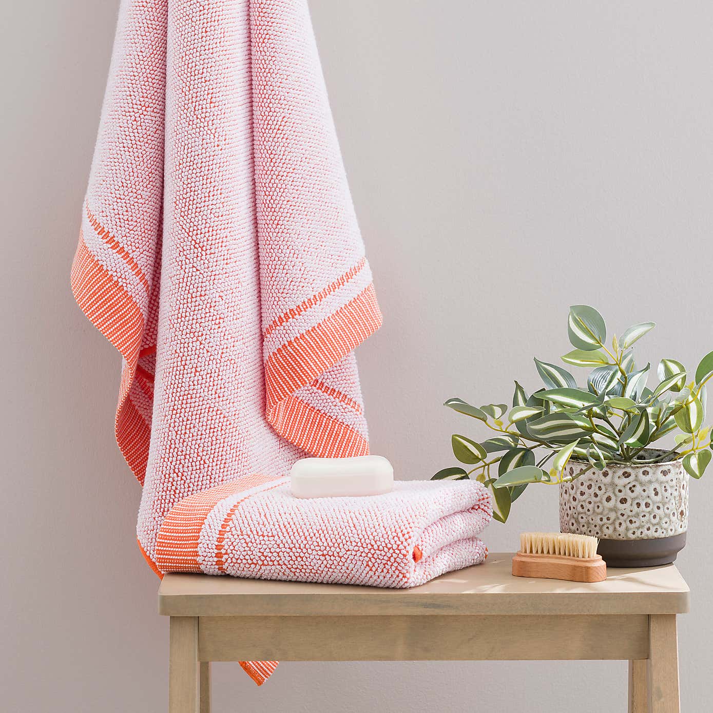 Elements Popcorn Cotton Towel
