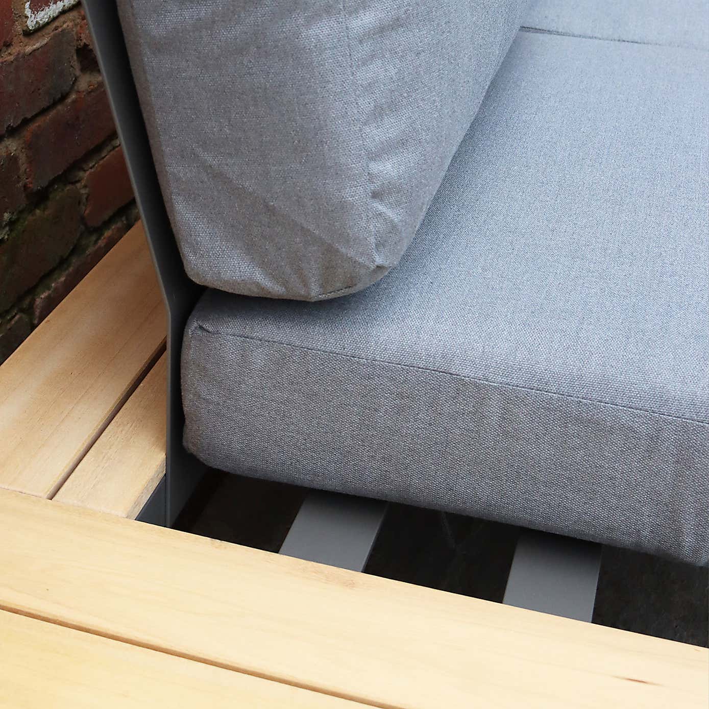 A.Mir Aspen 5 Seater Outdoor Corner Lounging Set