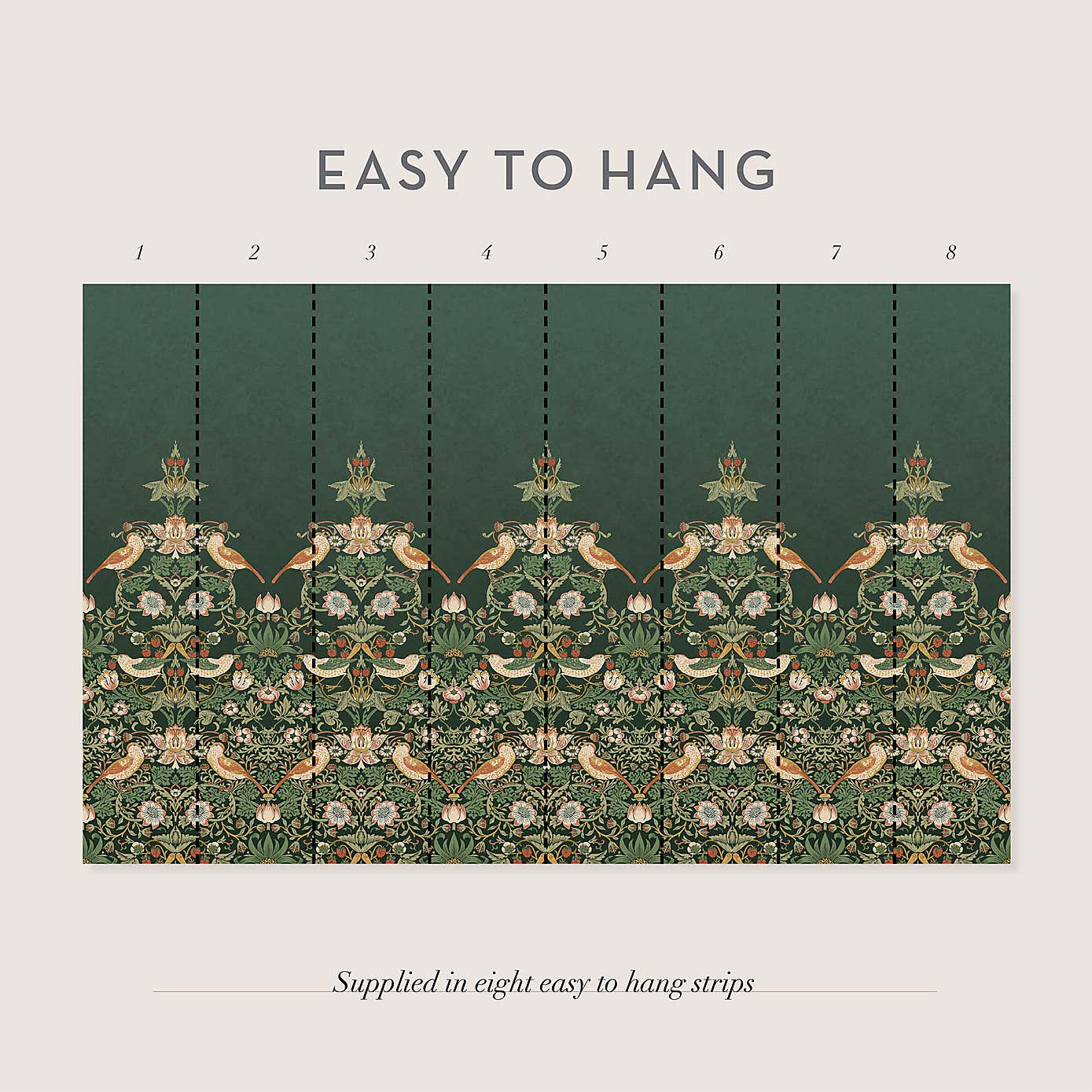 Strawberry Thief Mural