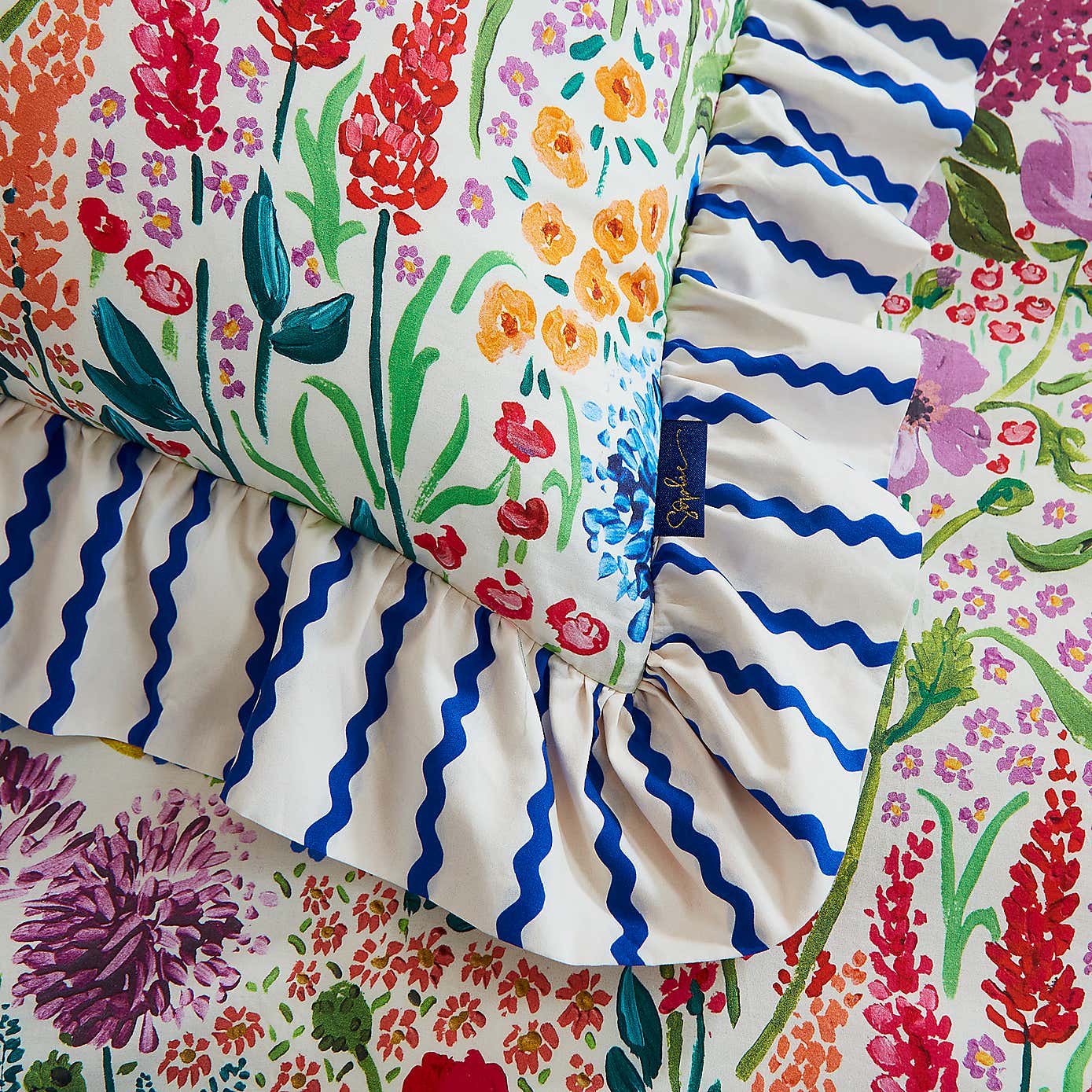 Sophie Robinson Sunshine Flowers Pillowsham