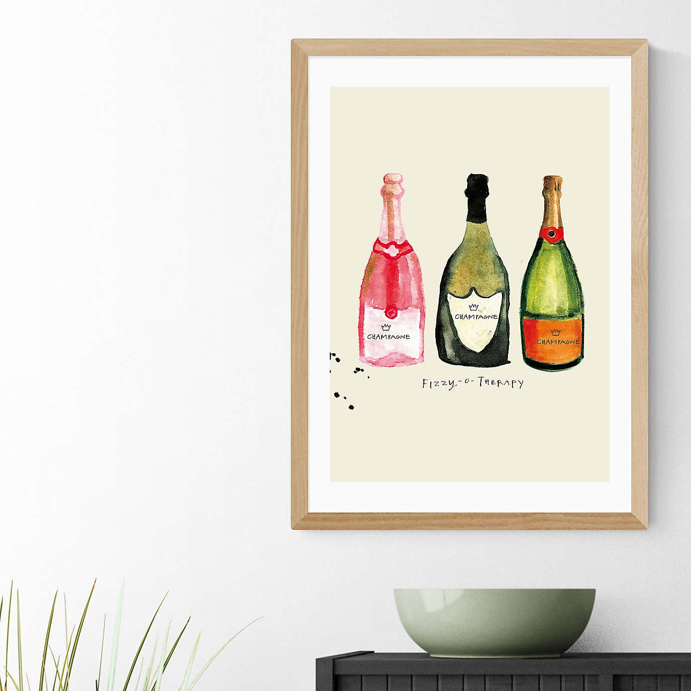 East End Prints Fizzy O Therapy Print